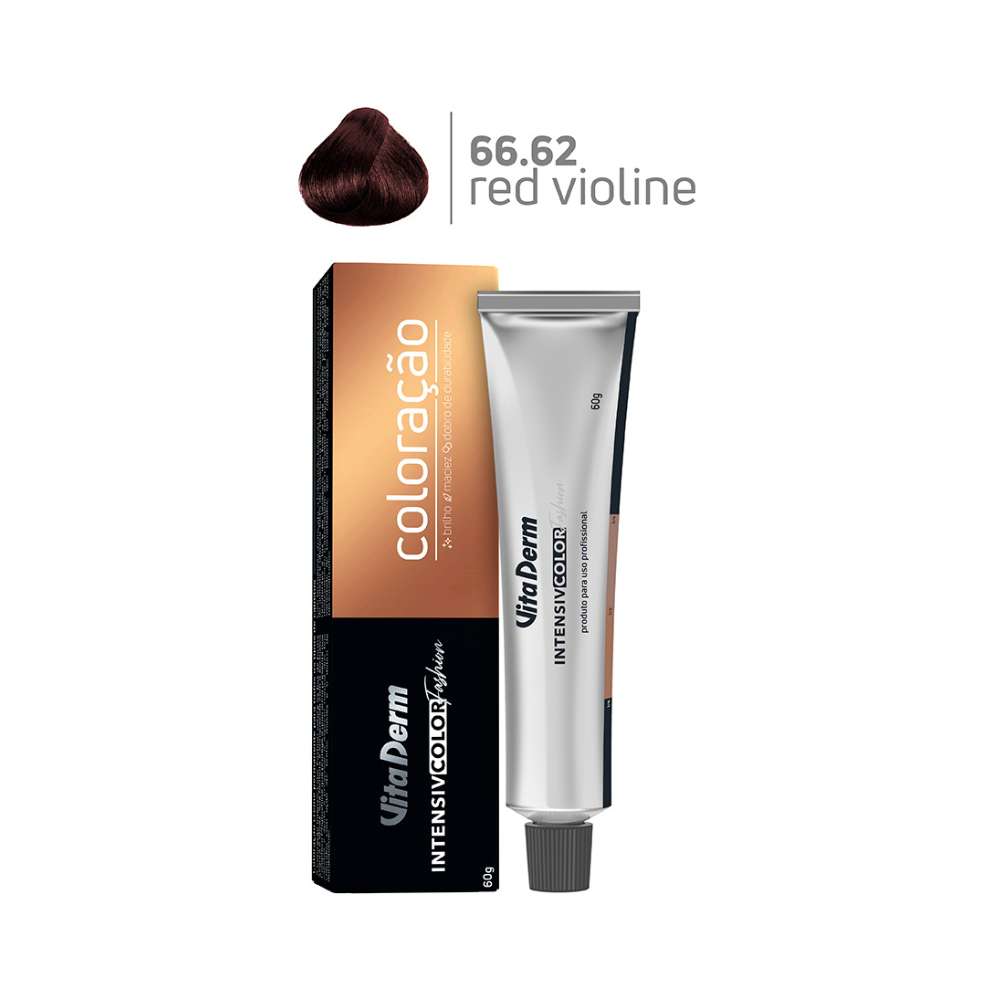 Tintura Vita Derm Intensiv Color Fashion 66.62 Red Violine 60 g