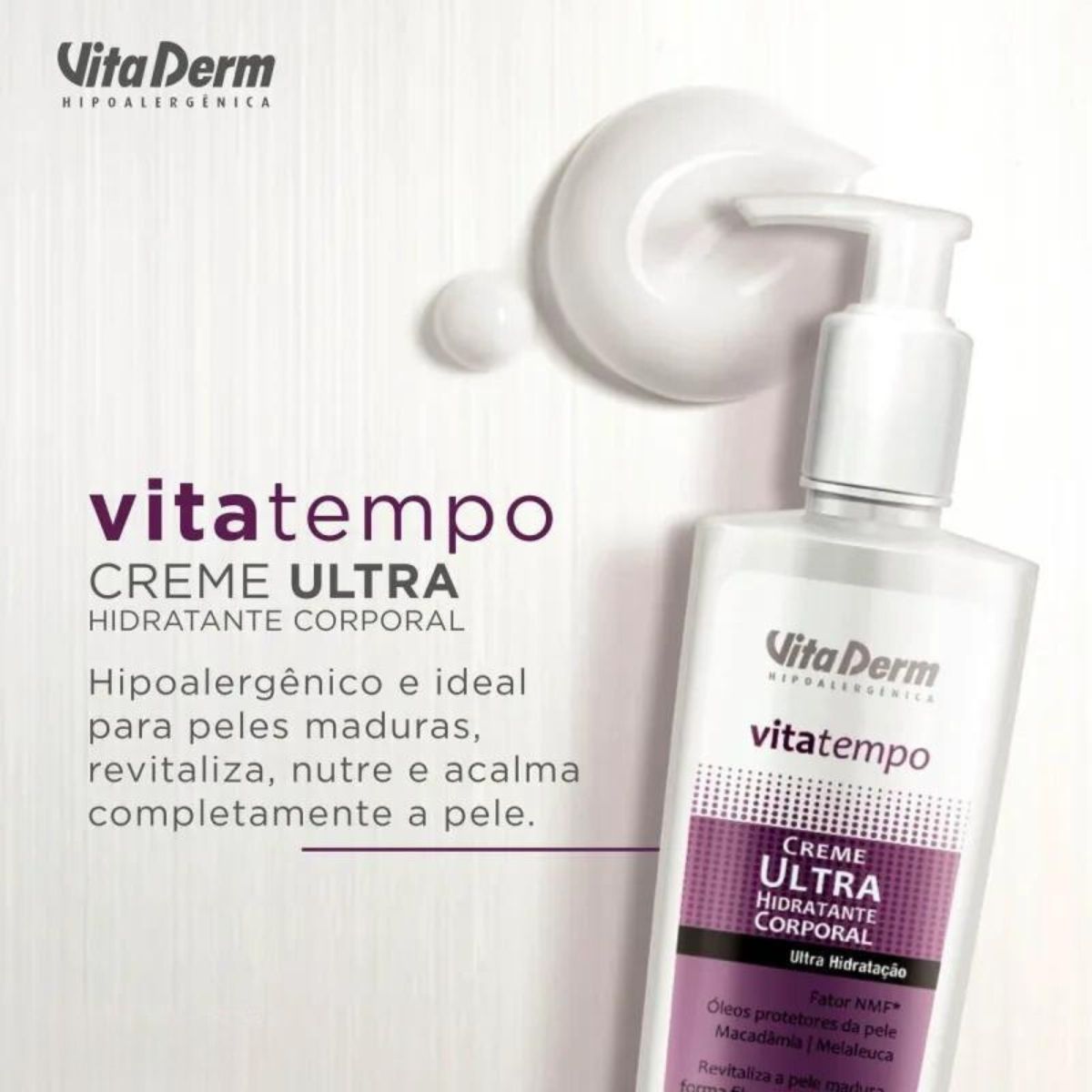 Vita Derm Vitatempo Ultra Creme Hidratante Corporal 200 g