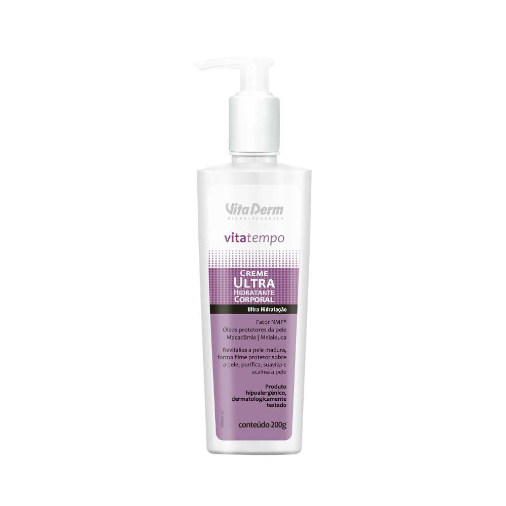 Vita Derm Vitatempo Ultra Creme Hidratante Corporal 200 g