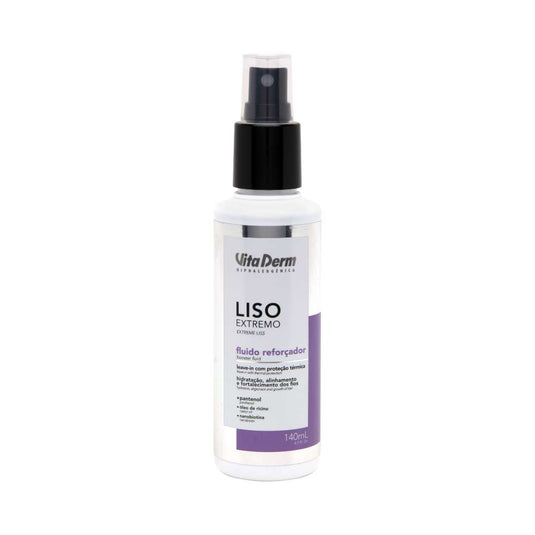 Leave-in Vita Derm Fluído Reforçador Liso Extremo 140 ml