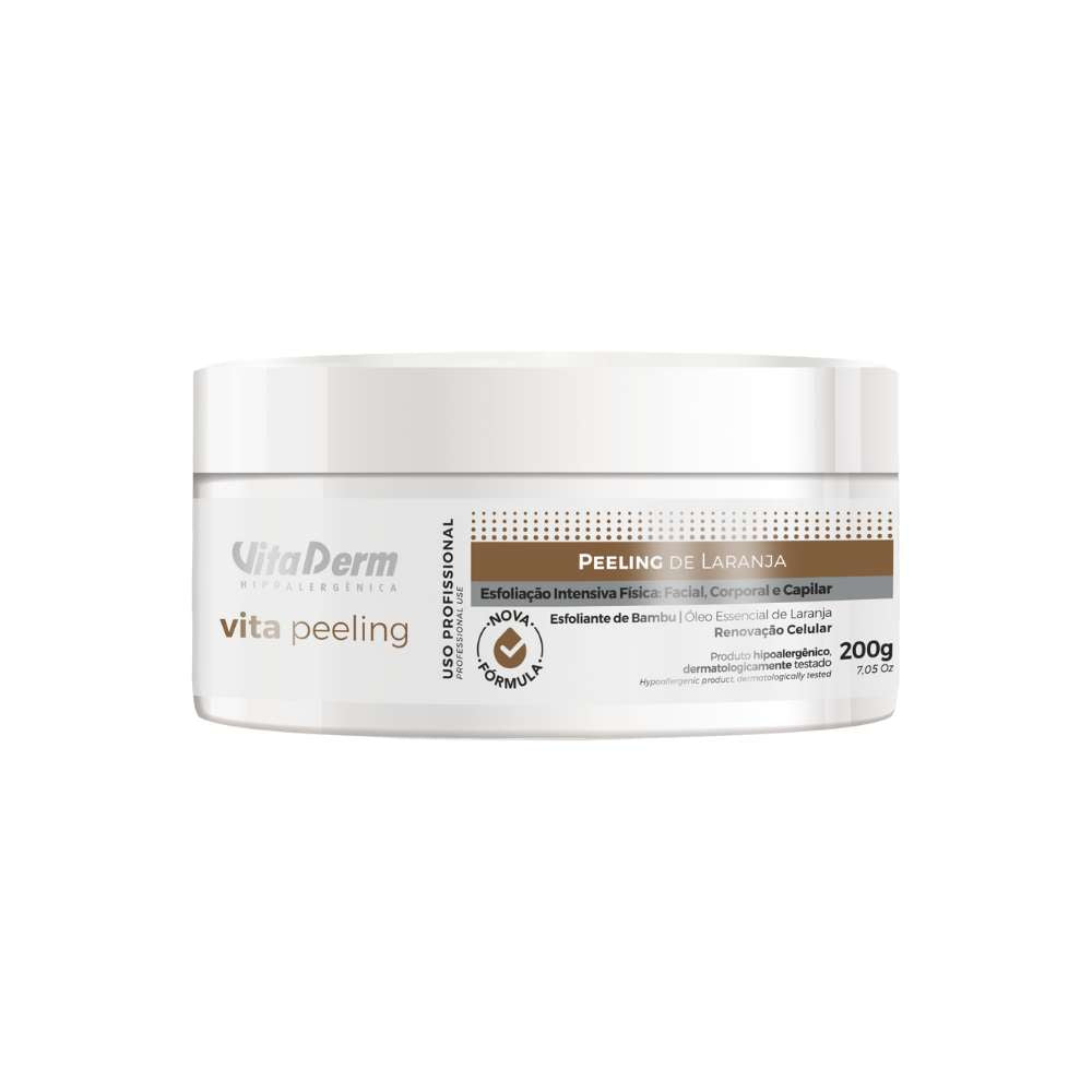 Esfoliante Vita Derm Vita Peeling Laranja Multifuncional Creme 200 g