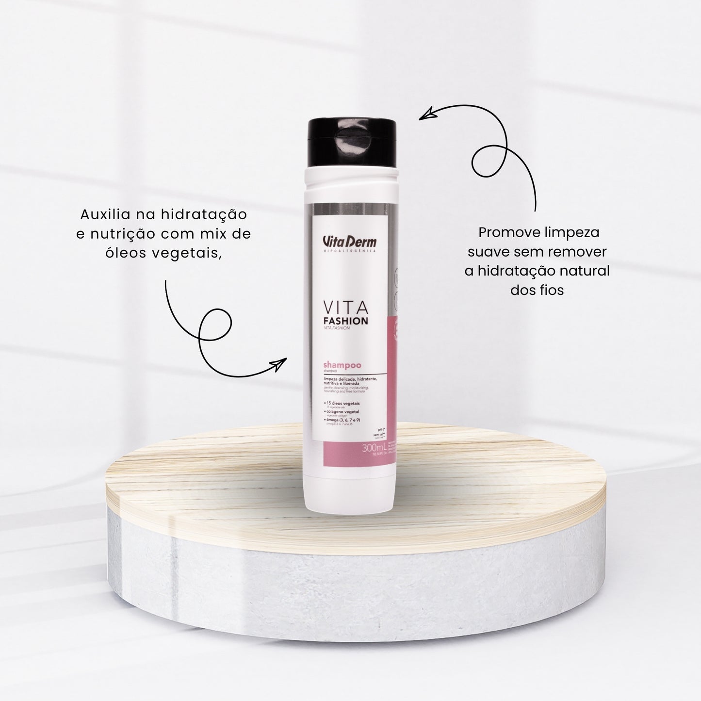 Shampoo Vita Derm Vita Fashion 300 ml