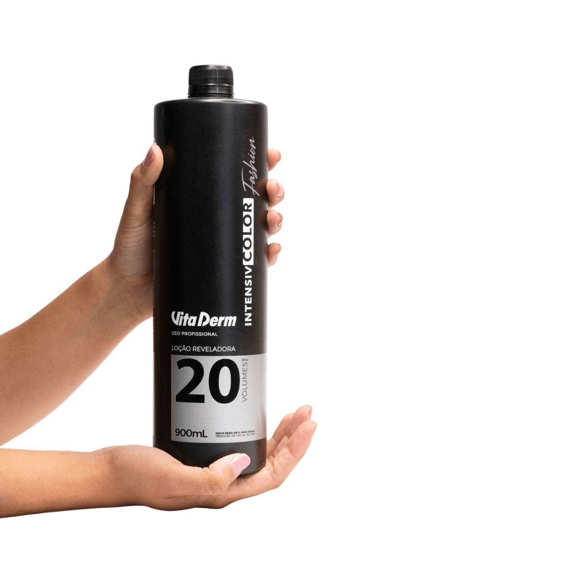 Agua Oxigenada Vita Derm Intensiv Color Fashion 20 Volumes 900 ml