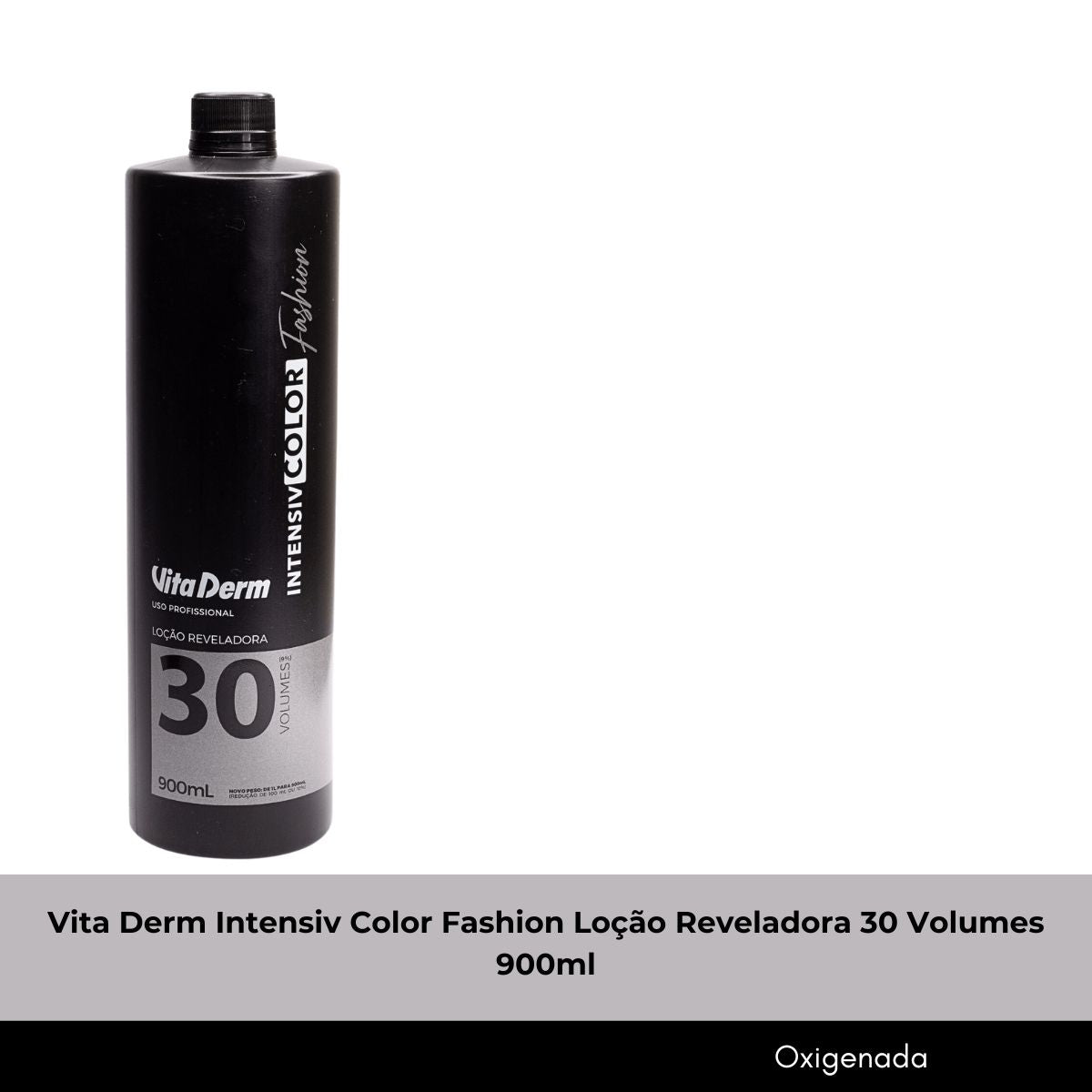Agua Oxigenada Vita Derm Intensiv Color Fashion 30 Volumes 900 ml