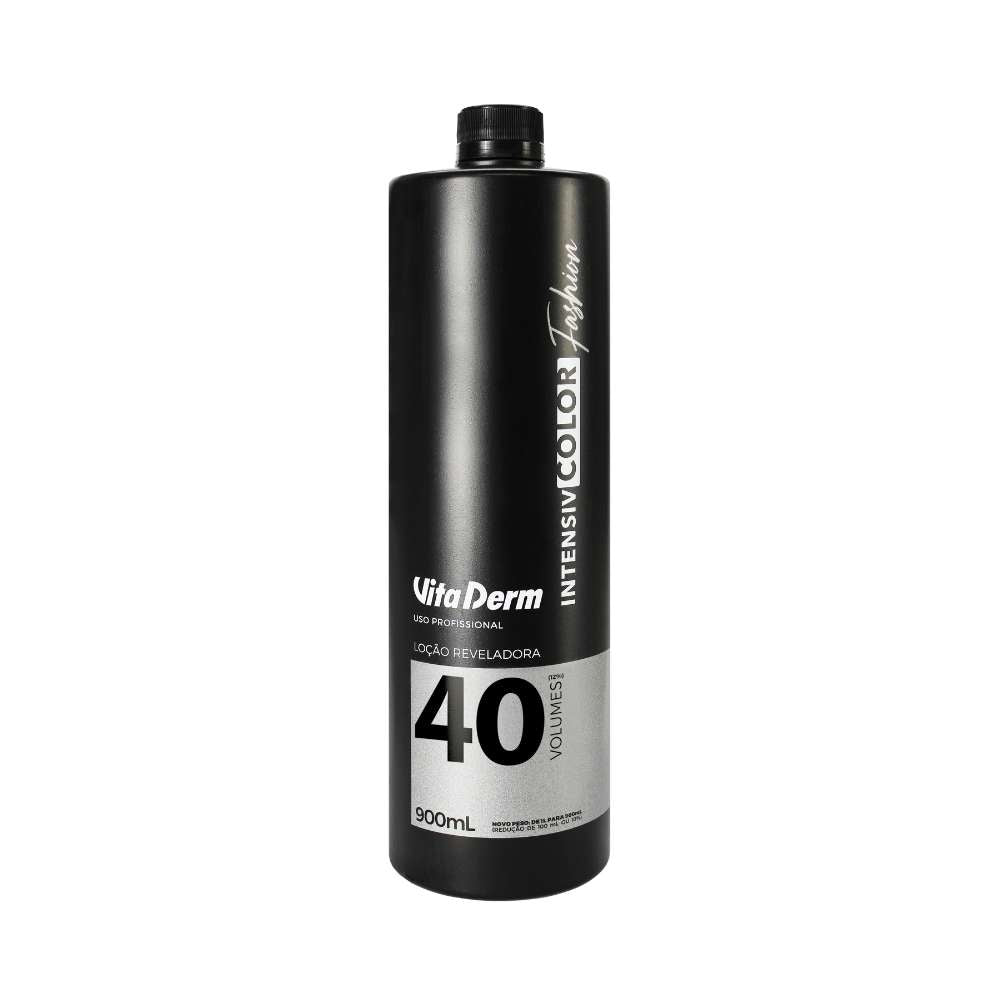 Agua Oxigenada Vita Derm Intensiv Color Fashion 40 Volumes 900 ml