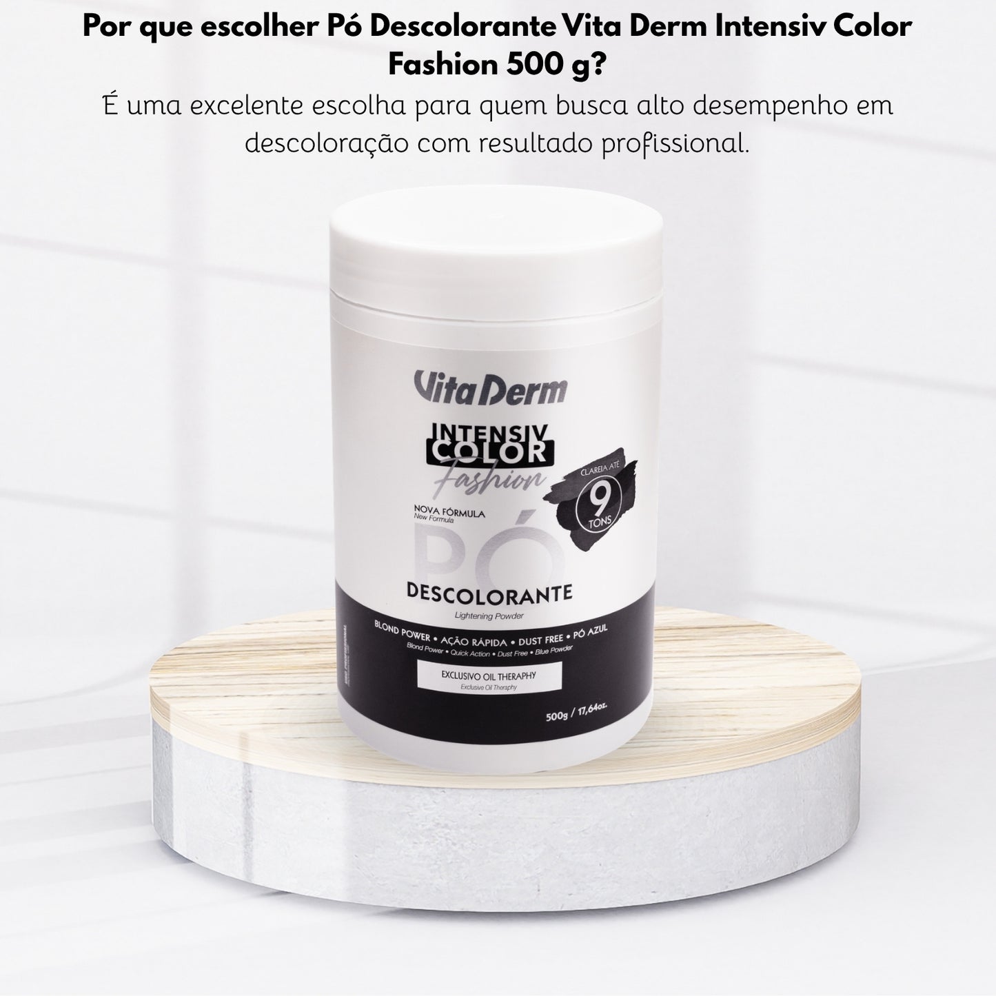 Pó Descolorante Vita Derm Intensiv Color Fashion 500 g