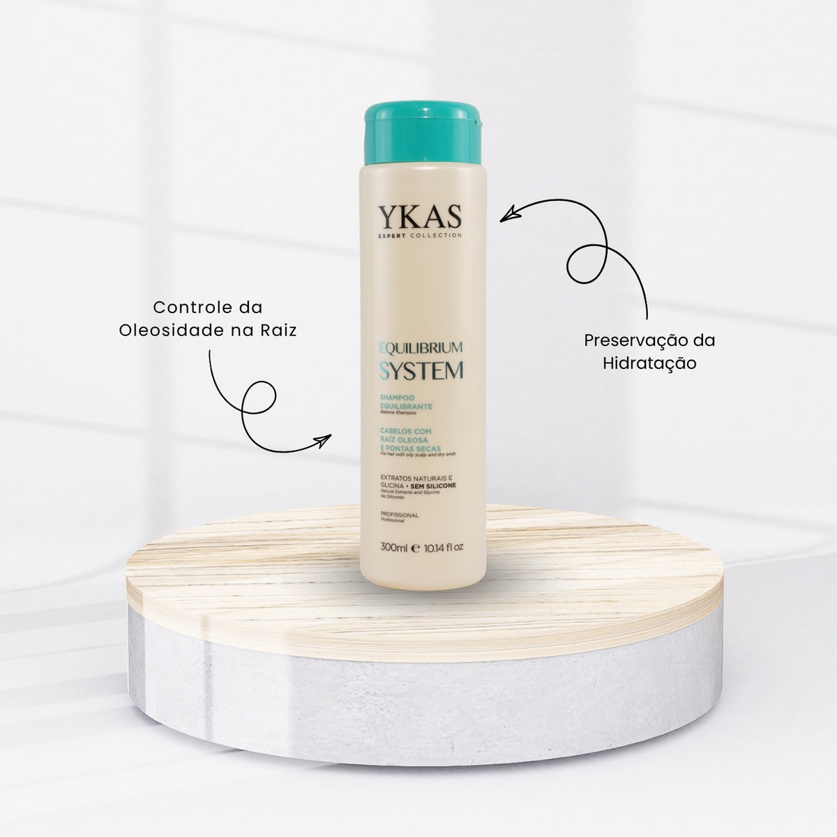 Shampoo Ykas Equilibrium System 300 ml