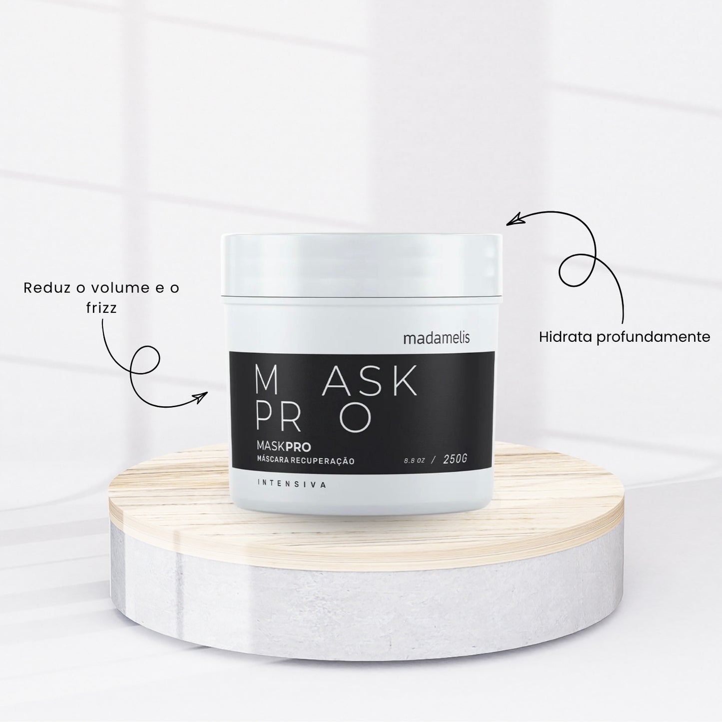 Botox Capilar Capilar Madamelis Pro Mask Control Máscara Capilar 250 g