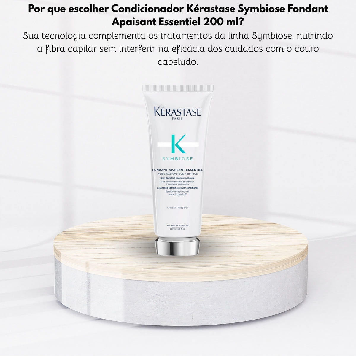 Condicionador Kérastase Symbiose Fondant Apaisant Essentiel 200 ml