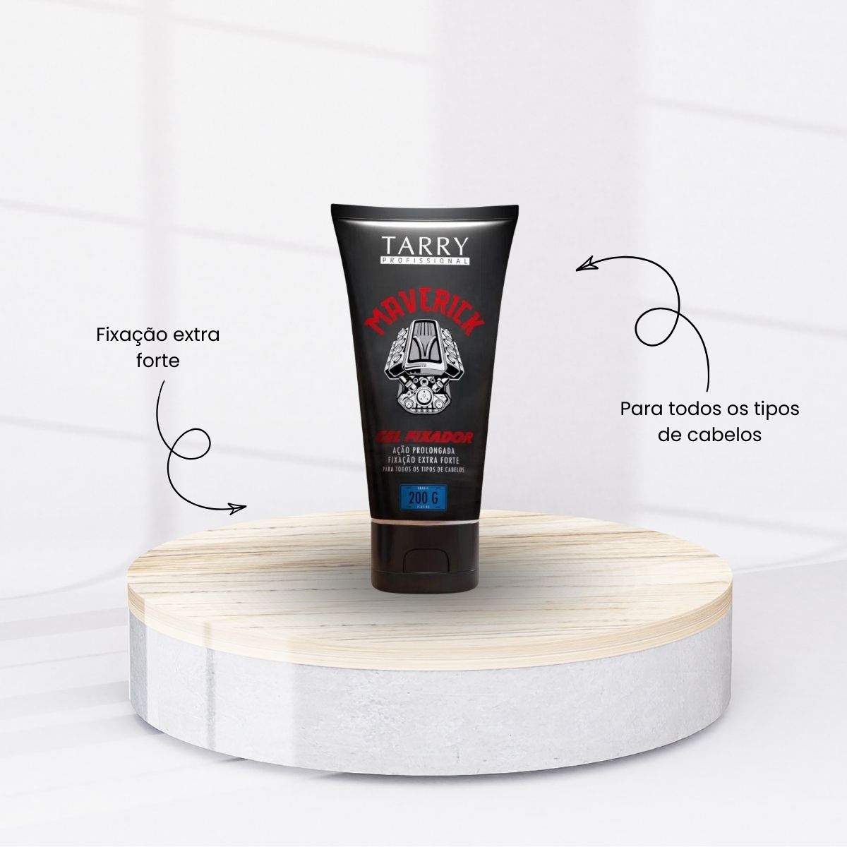 Gel Fixador Tarry Maverick Extra Forte 200 g