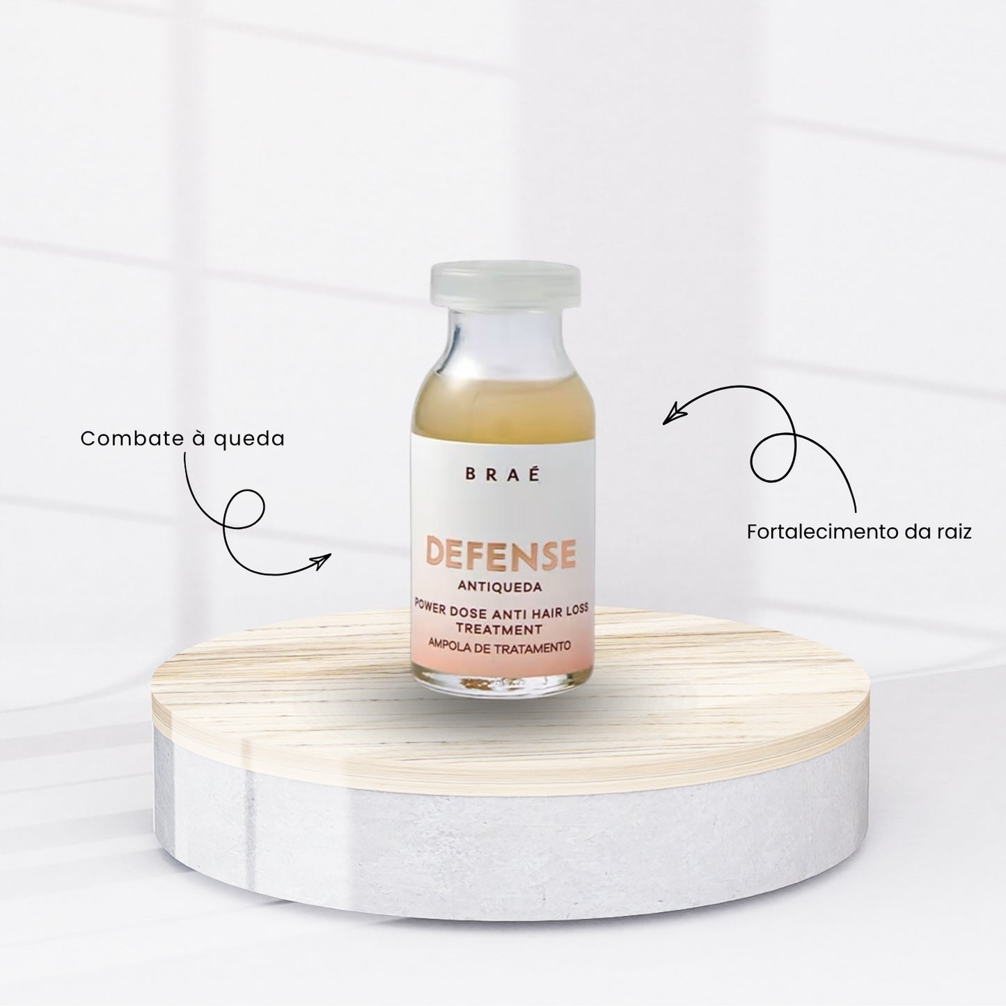 Ampola Braé Defense Antiqueda Power Dose Capilar 13 ml