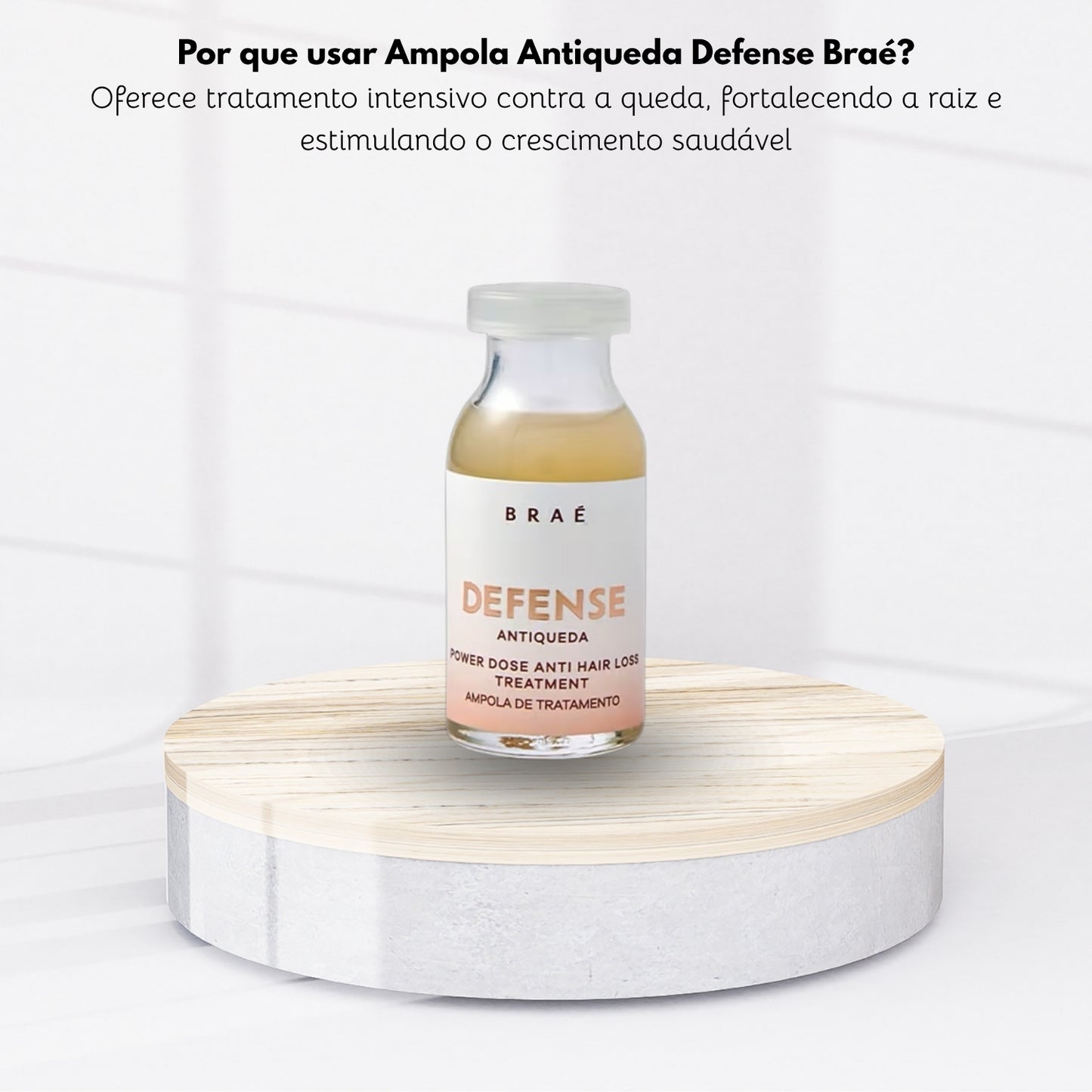 Ampola Braé Defense Antiqueda Power Dose Capilar 13 ml