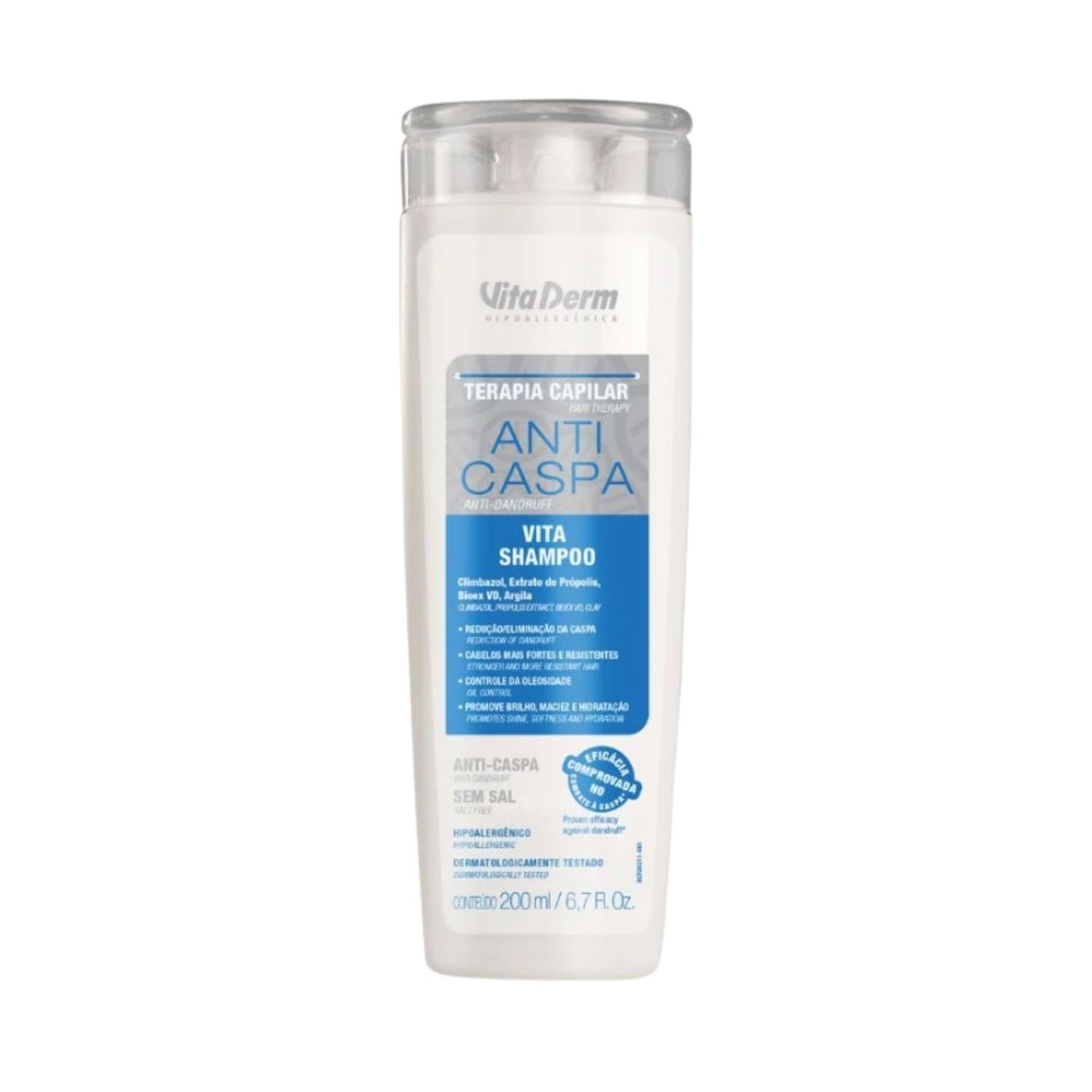 Shampoo Vita Derm Terapia Capilar Shampoo Anticaspa 200 ml