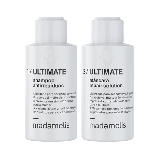 🎁 Brinde Madamelis Ultimate Escova Progressiva 2x60ml (100% off)