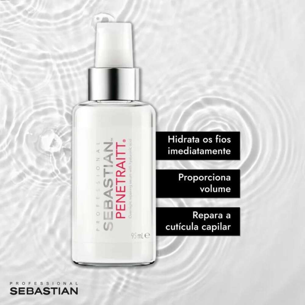 Serum Sebastian Penetraitt Noturno Oleo Reparador de Pontas 95 ml