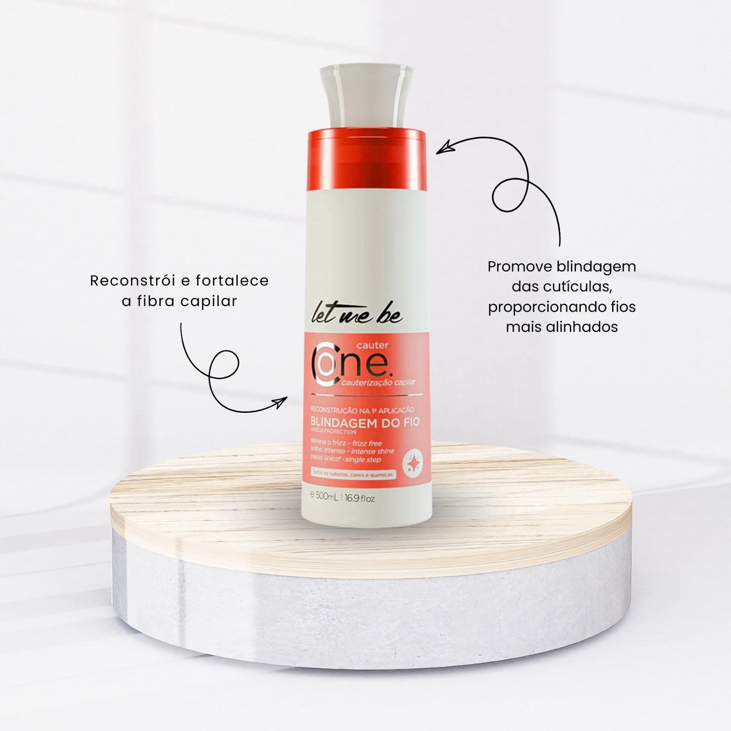 Let Me Be Cauter One Blindagem do Fio 500 ml