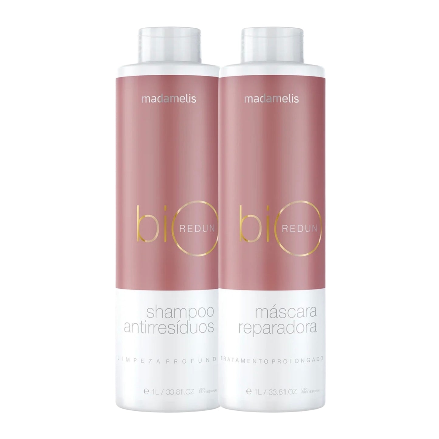 Kit Madamelis Bio Redun Tratamento Capilar 2 x 1 Litro