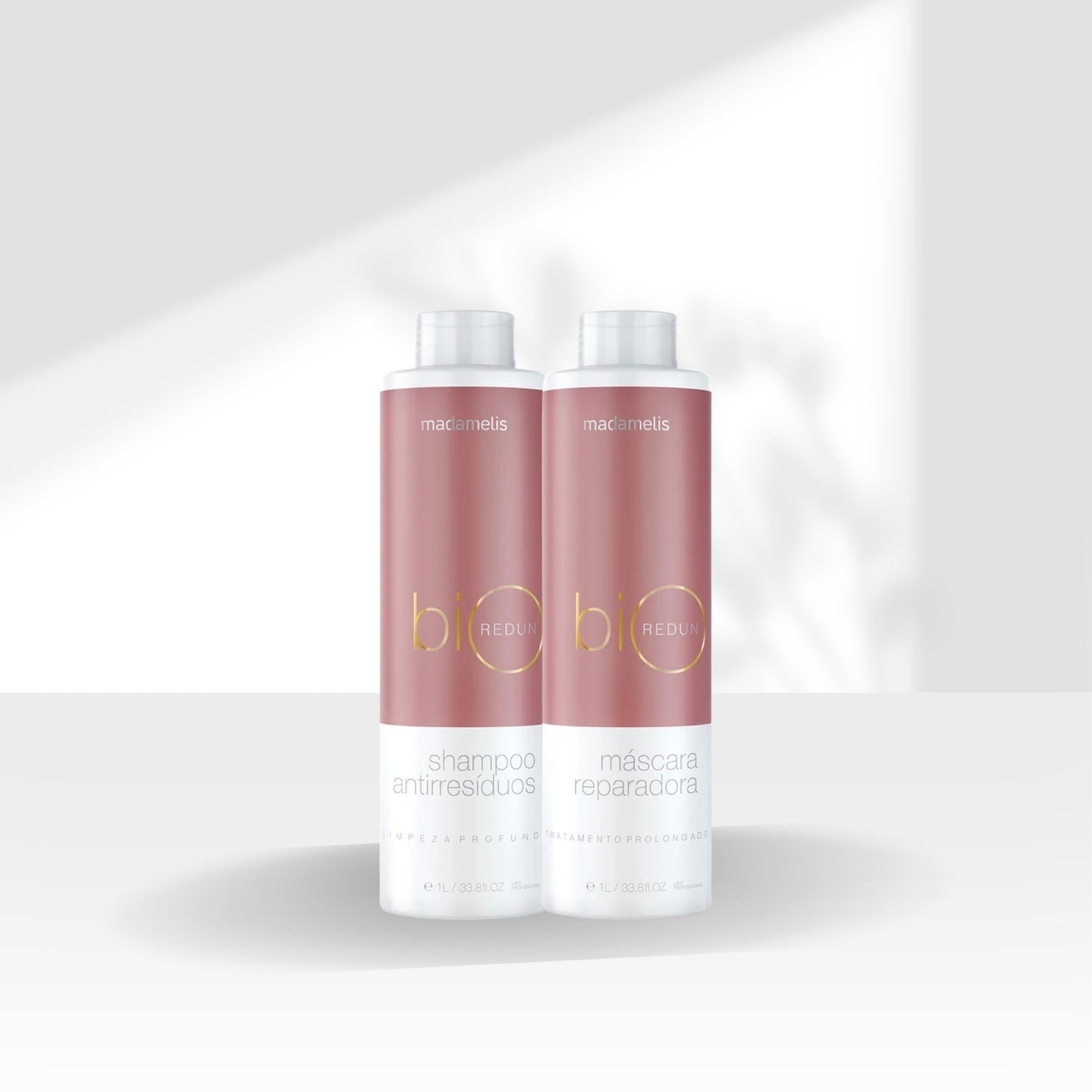 Kit Madamelis Bio Redun Tratamento Capilar 2 x 1 Litro