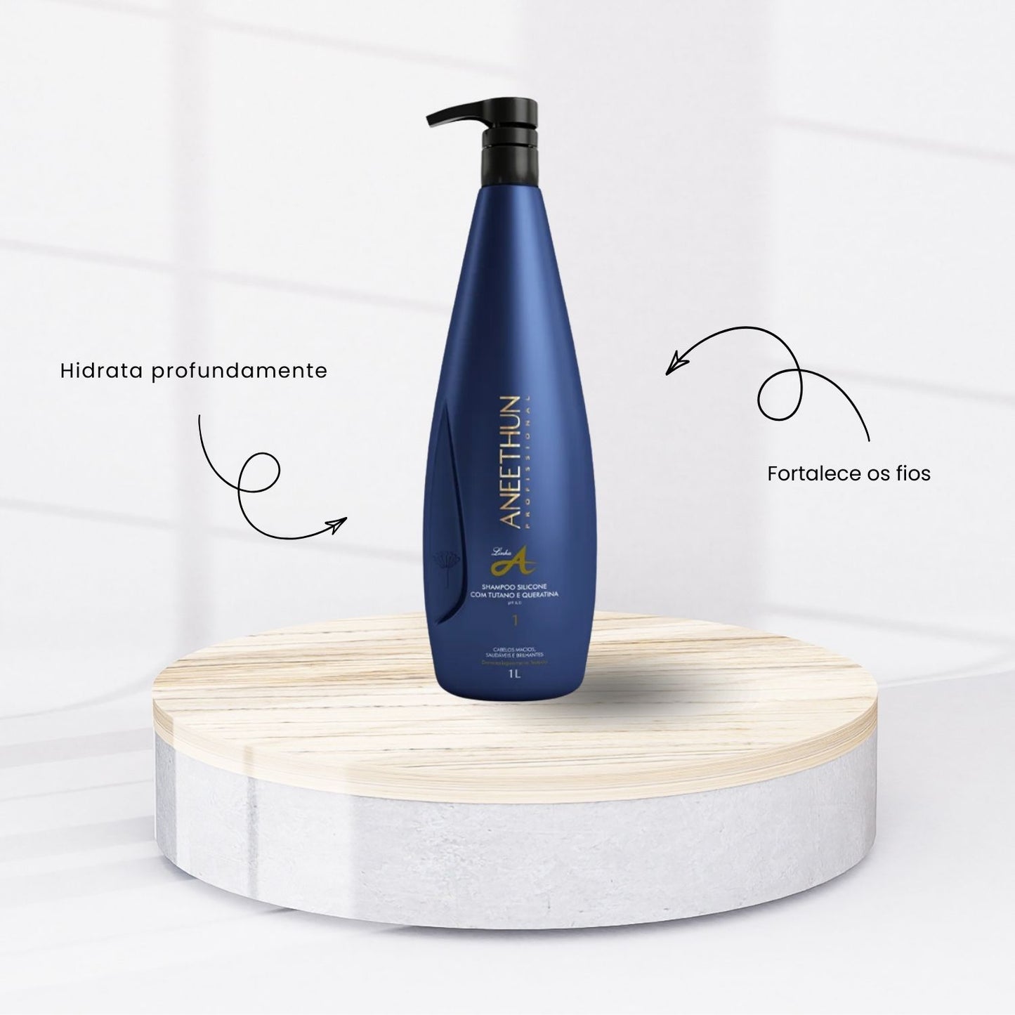 Shampoo Aneethun Linha A 1 Litro