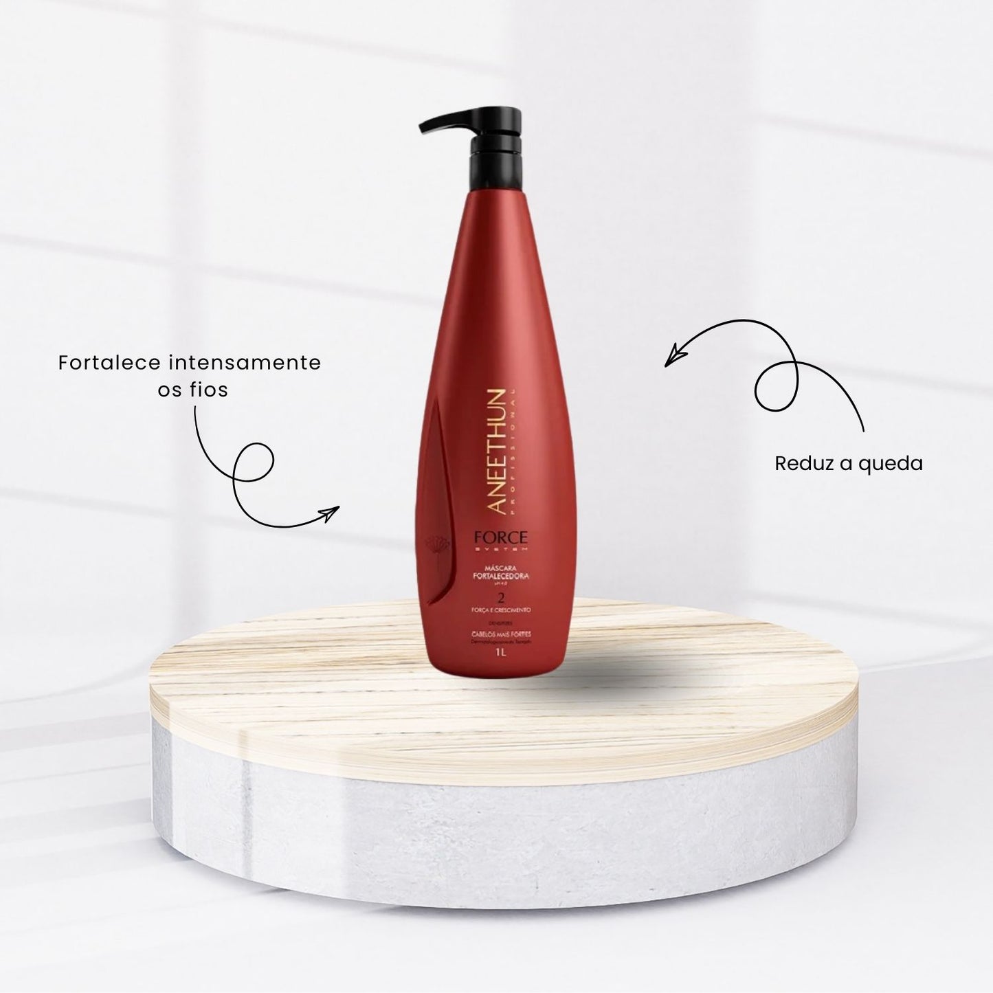 Máscara Aneethun Force Fortalecedora 1 Litro