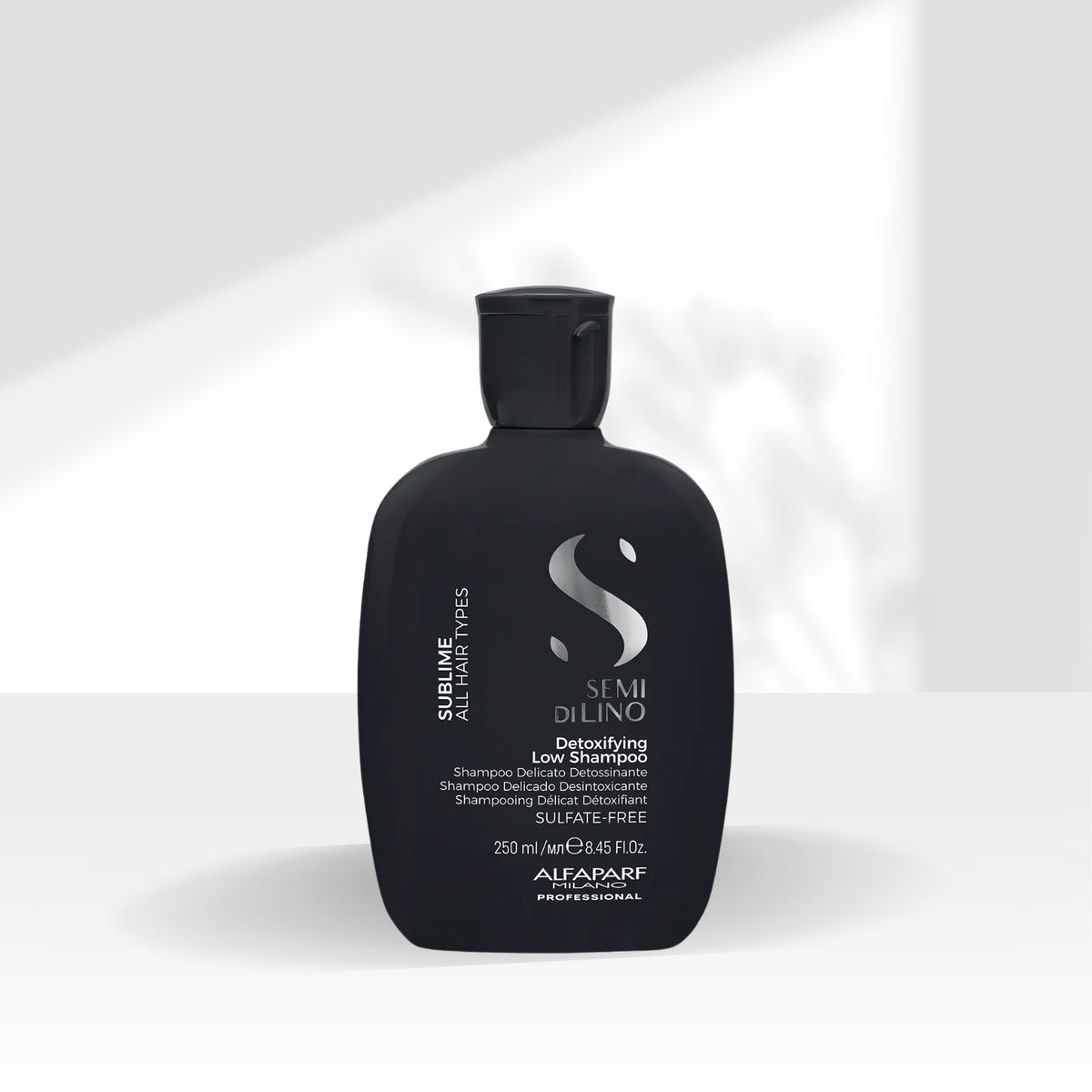 Shampoo Antirresíduo Alfaparf Semi di Lino Sublime Detoxifying Low 250 ml