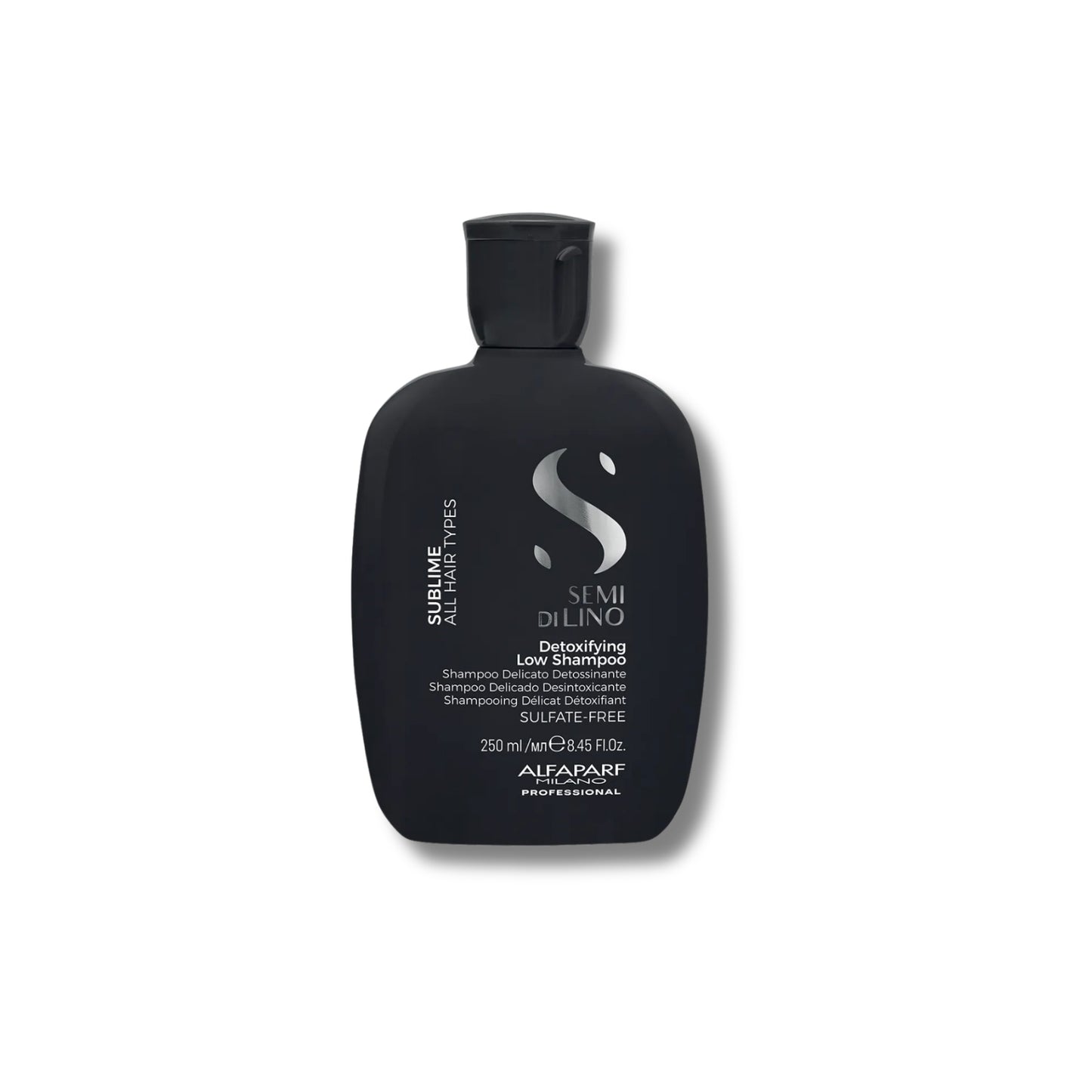Shampoo Antirresíduo Alfaparf Semi di Lino Sublime Detoxifying Low 250 ml