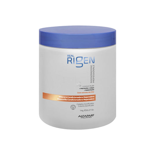 Máscara Alfaparf Real Rigen Condicionadora Reparadora 1000 g