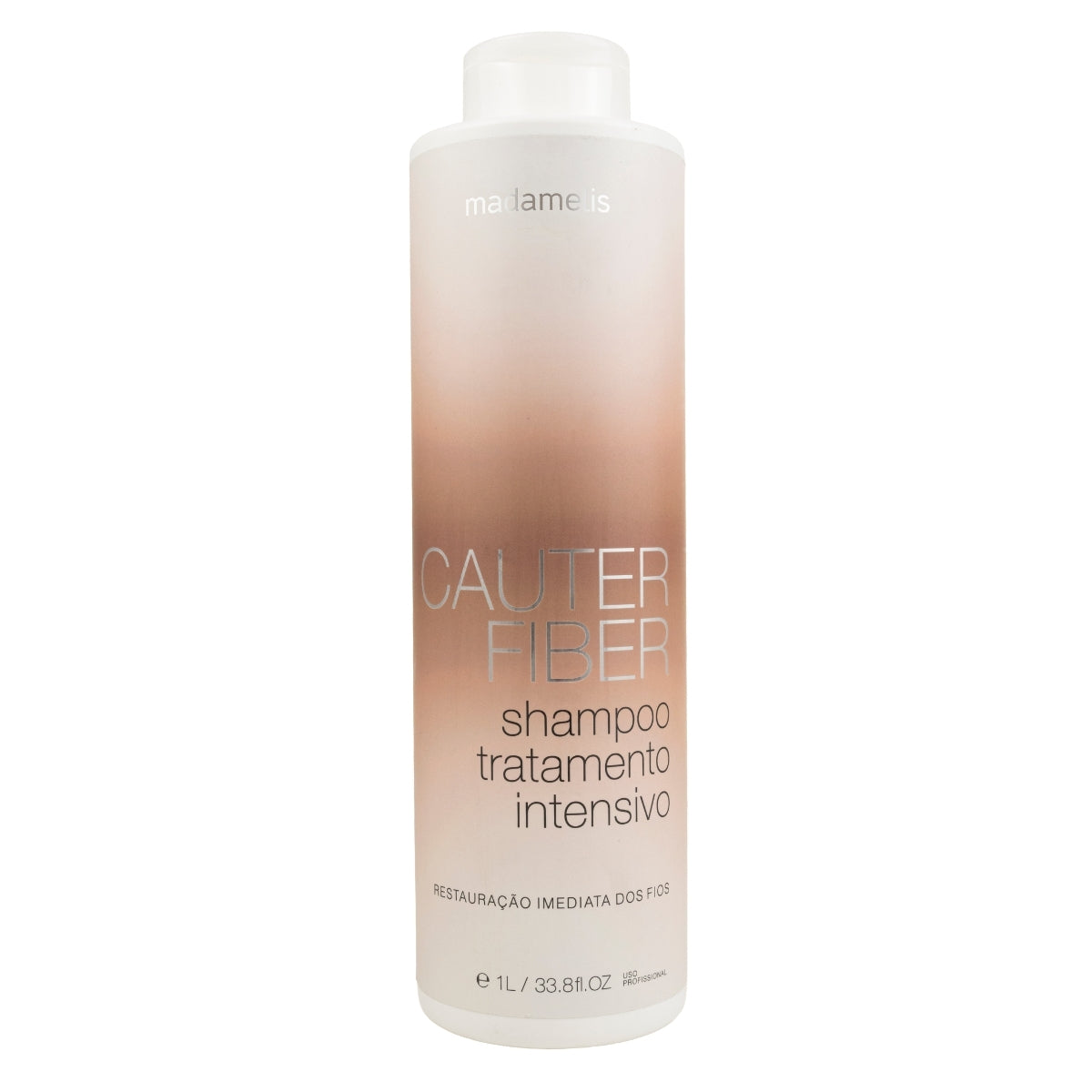 Shampoo Antirresíduo Madamelis Cauter Fiber Tratamento Intensivo 1 Litro