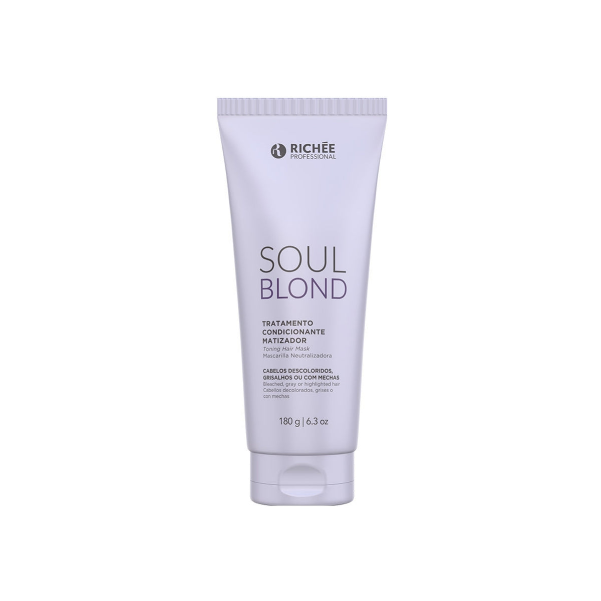 Máscara Richée Soul Blond Tratamento Condicionante Matizador 180 g
