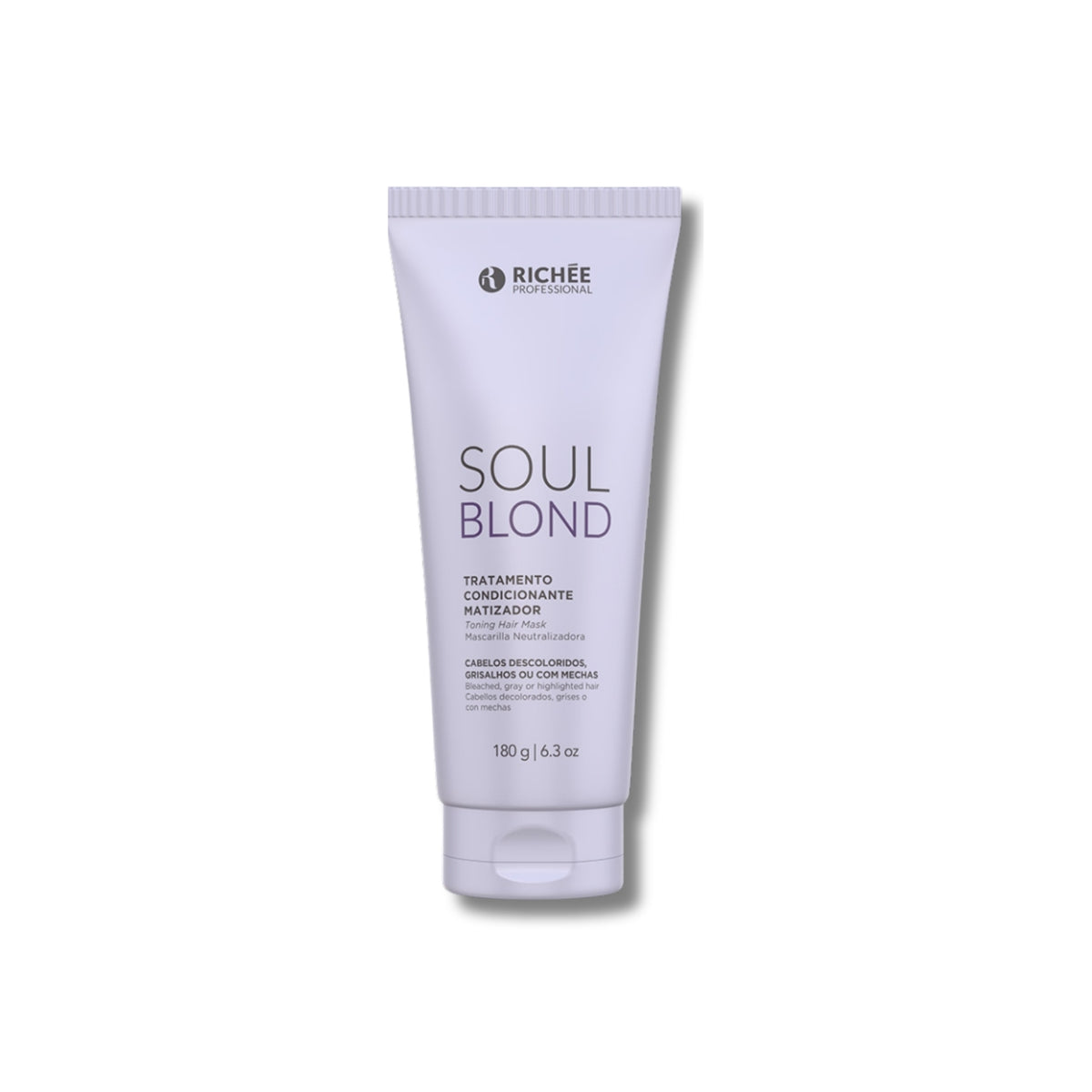Máscara Richée Soul Blond Tratamento Condicionante Matizador 180 g