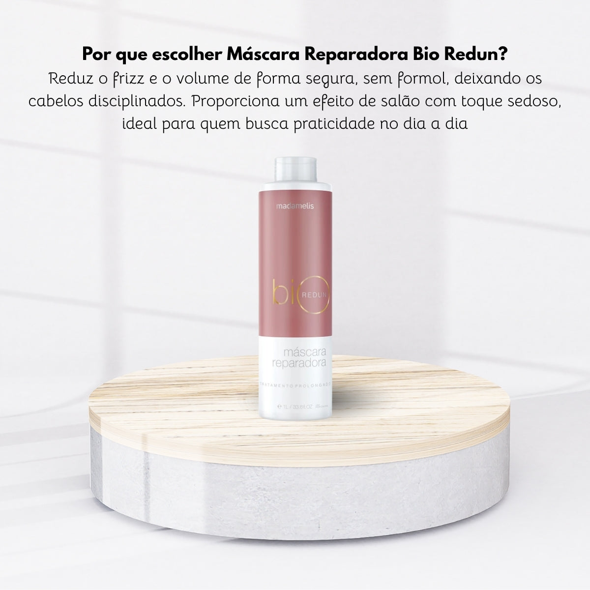 Máscara Madamelis Bio Redun Reparadora 1 Litro