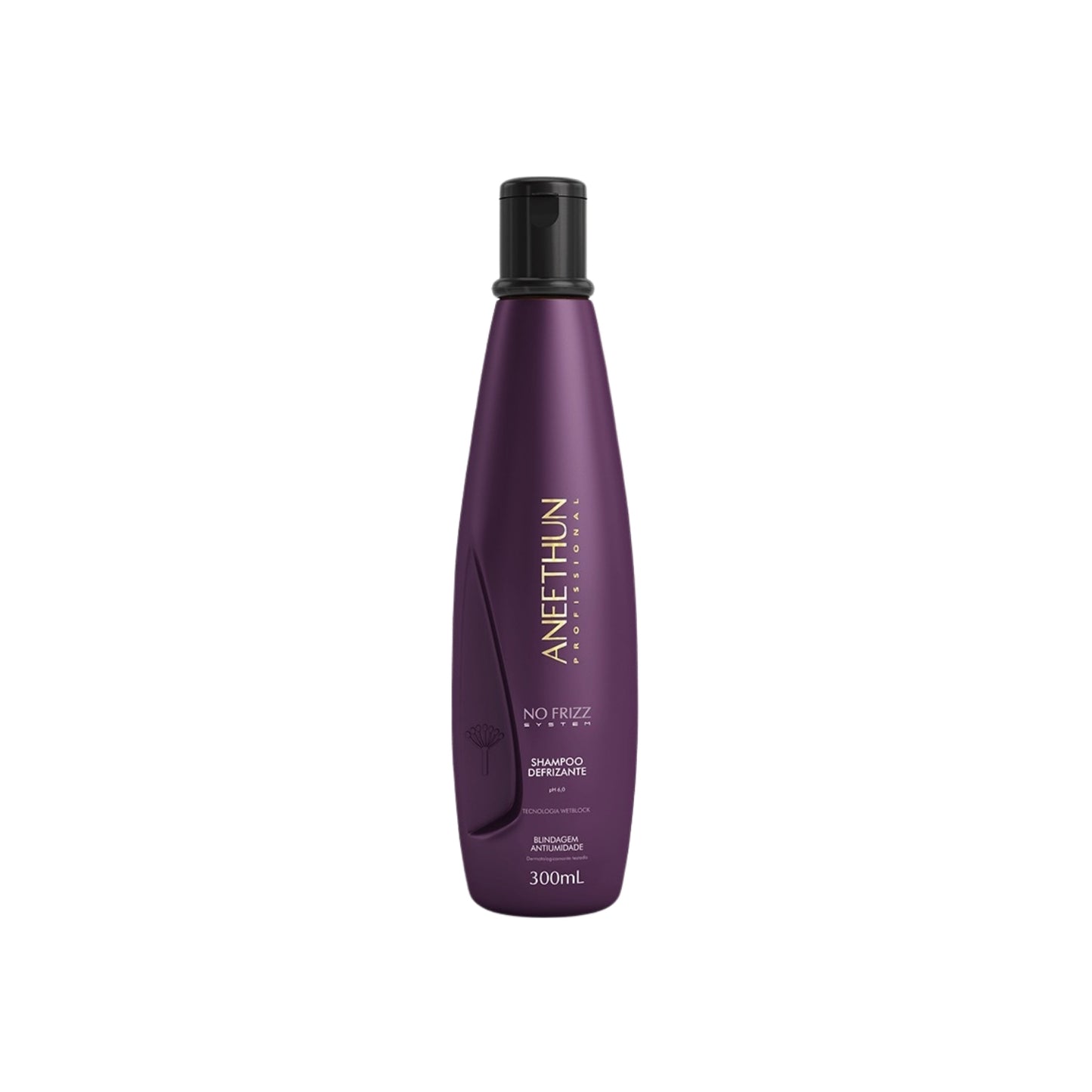 Shampoo Aneethun No Frizz Defrizante 300 ml