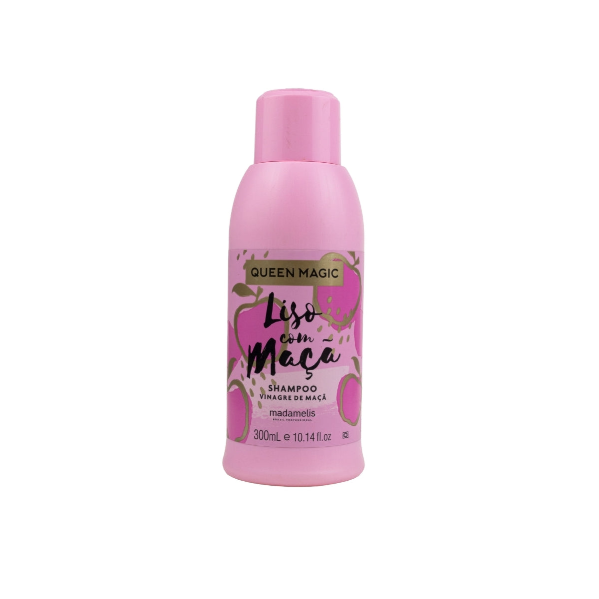 Shampoo Madamelis Liso com Maçã Vinagre 300 ml - OUTLET