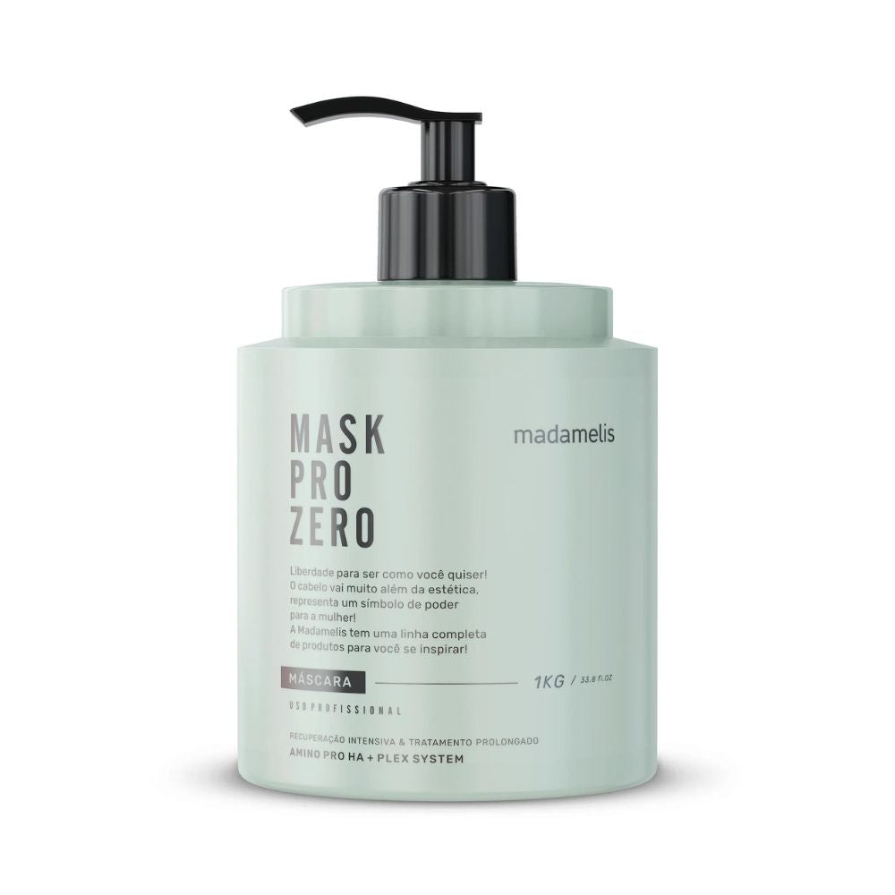 Botox Capilar Madamelis Mask Pro Zero Redutor de Volume Sem Formol 1 Kg