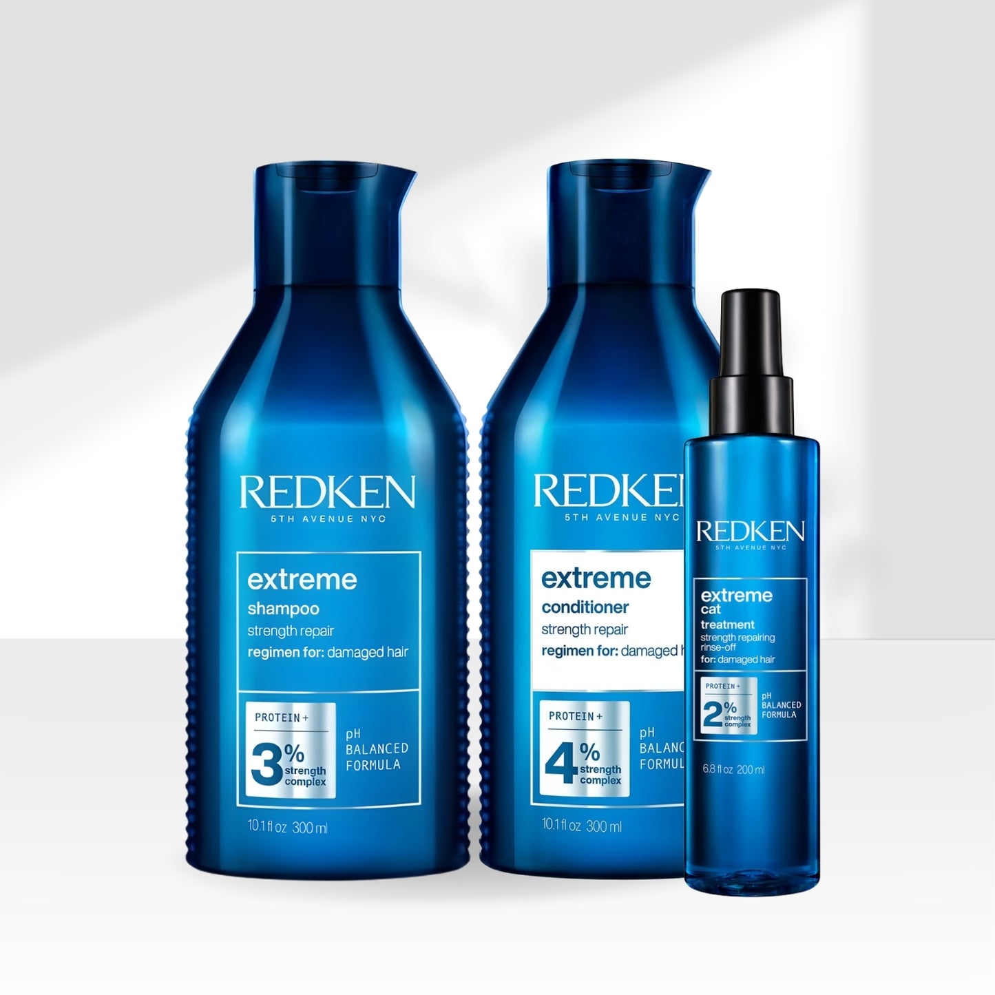 Kit Redken Extreme Shampoo 300 ml + Condicionador 250 ml + Extreme Anti-Snap Leave-in 250 ml
