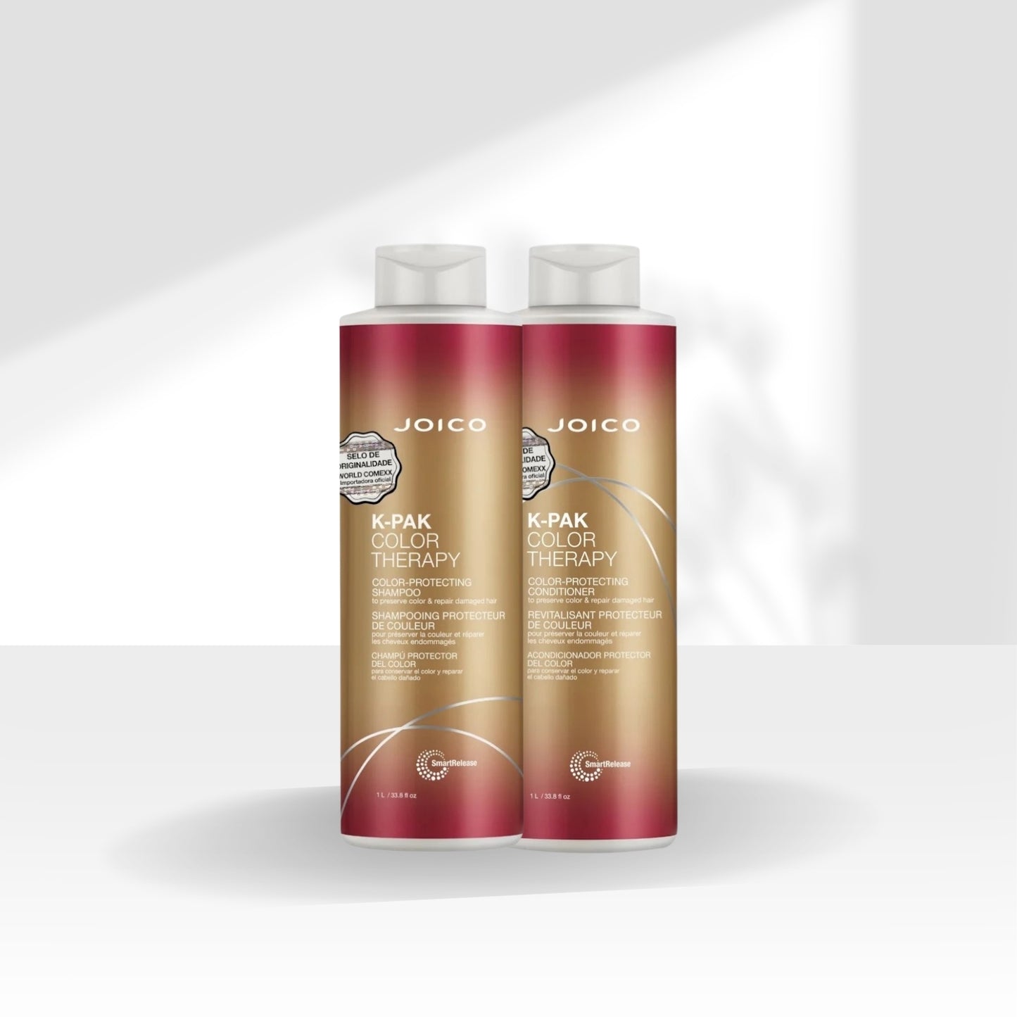 Kit Joico K-PAK Color Therapy Shampoo 1 Litro + Condicionador 1 Litro