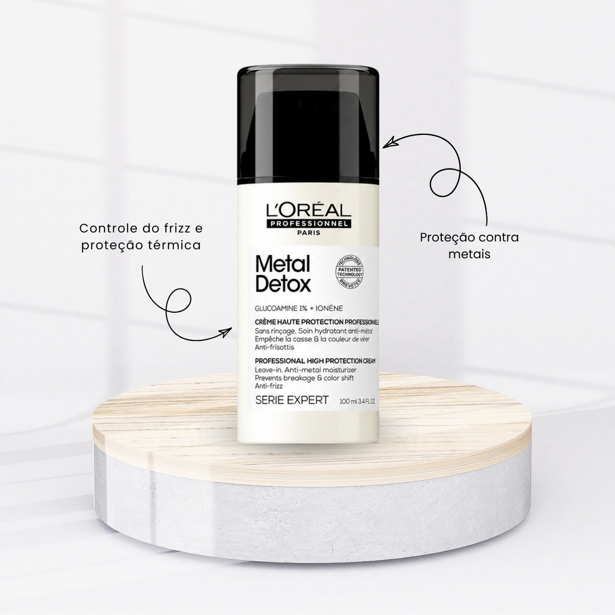 Leave-in Loreal Metal Detox 100 ml