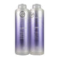 Kit Joico Blonde Life Violet Smart Release Shampoo 1 Litro + Condicionador 1 Litro