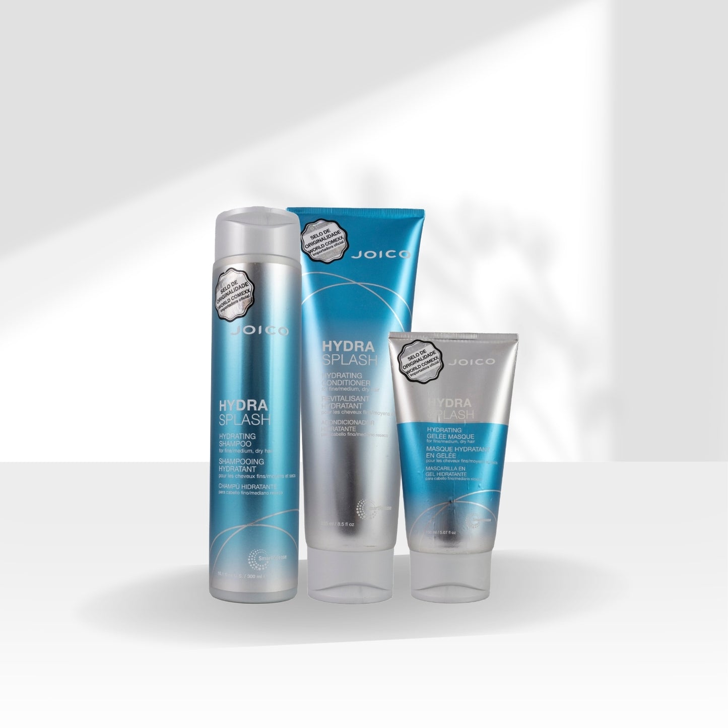 Kit Joico Hydra Splash Smart Release Shampoo 300 ml + Condicionador 250 ml + Máscara 150 ml