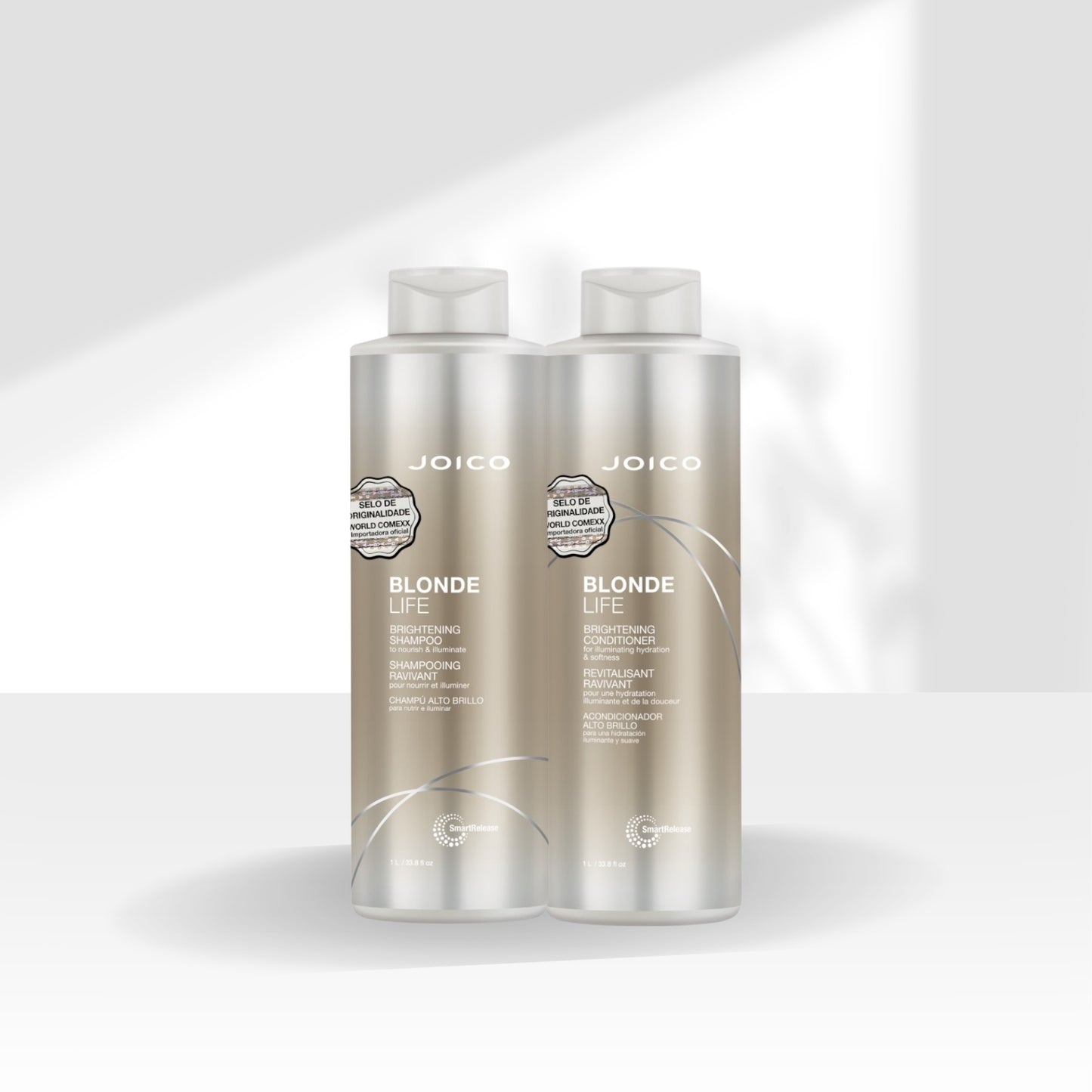 Kit Joico Blonde Life Shampoo 1 Litro + Condicionador 1 Litro