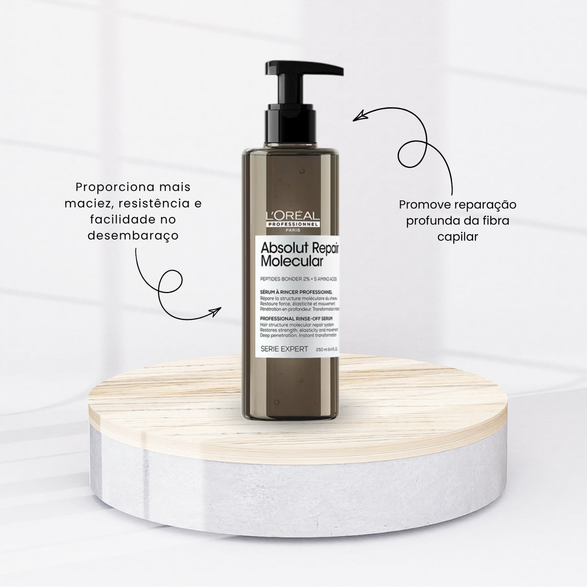 Loreal Absolut Repair Molecular Sérum Capilar 250 ml