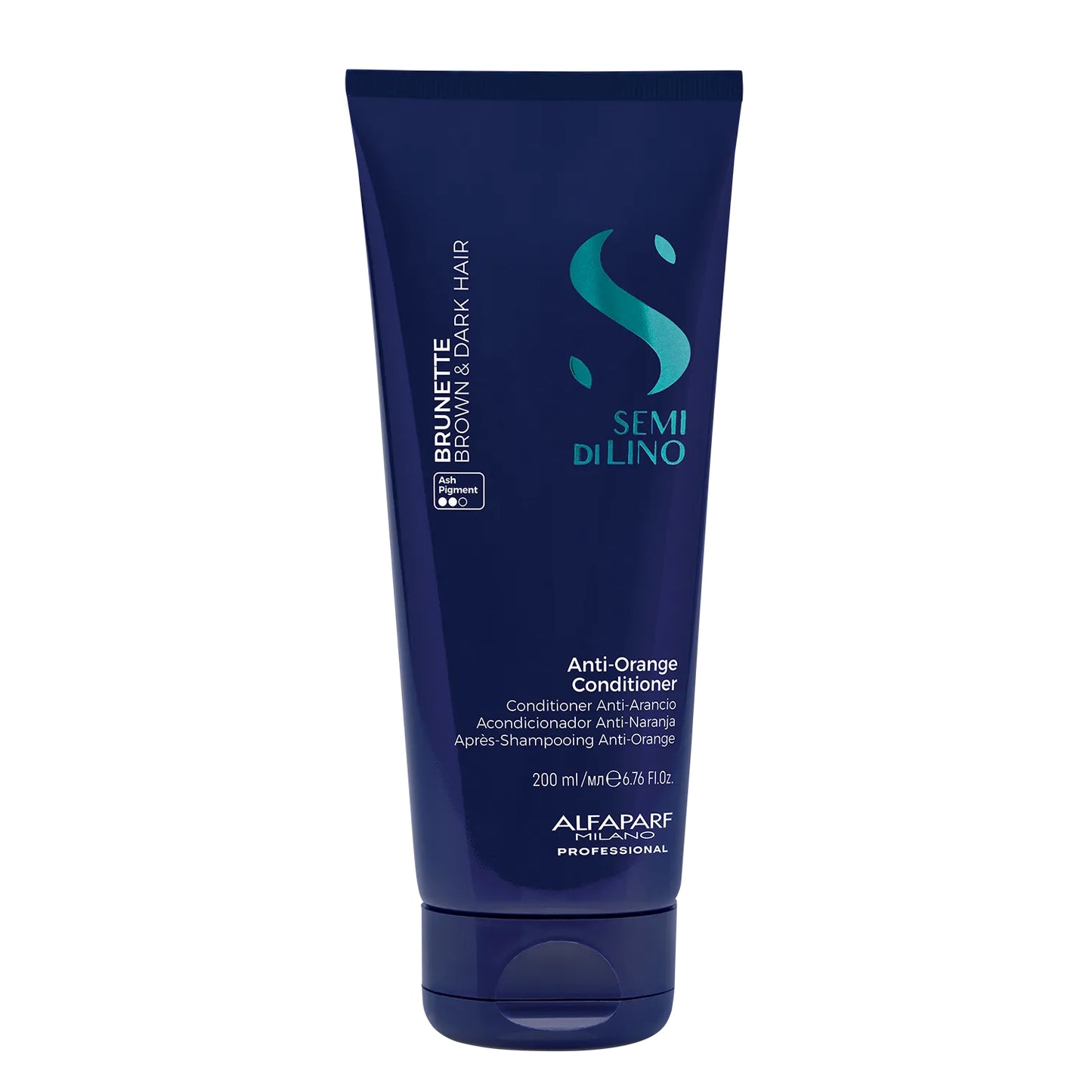 Condicionador Alfaparf Semi Di Lino Brunette Anti-Orange 200 ml