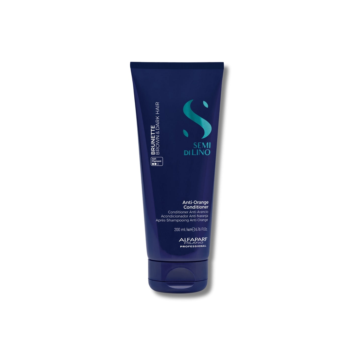 Condicionador Alfaparf Semi Di Lino Brunette Anti-Orange 200 ml
