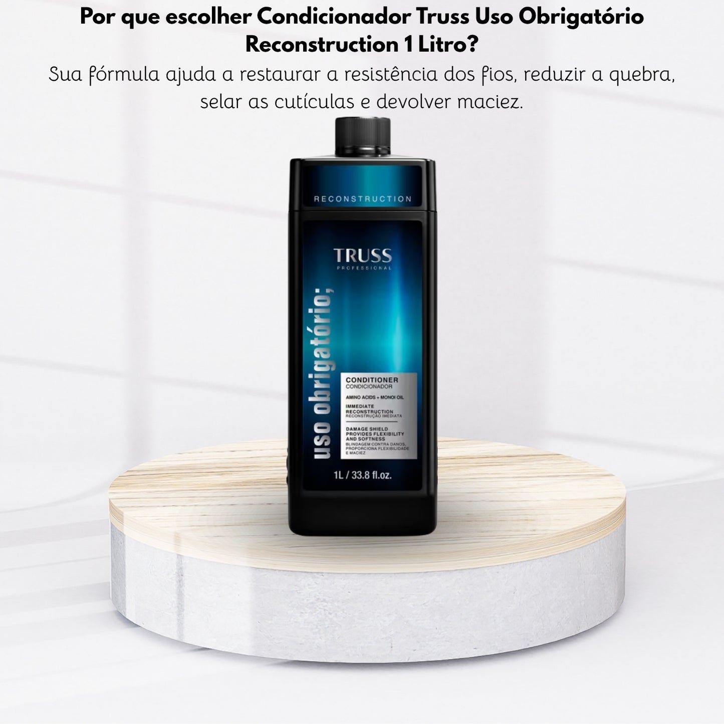 Condicionador Truss Uso Obrigatório Reconstruction 1 Litro