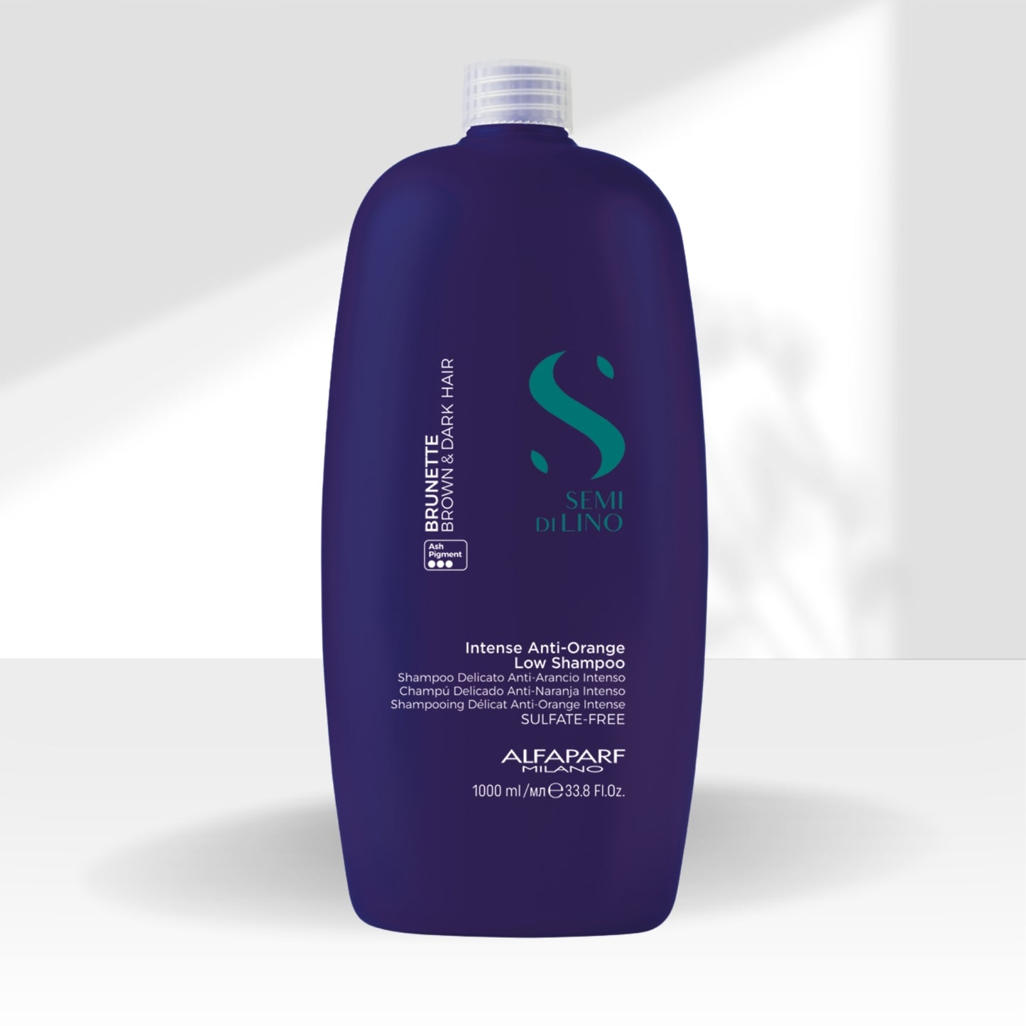 Shampoo Alfaparf Semi Di Lino Brunette Anti-Orange Low 1 Litro