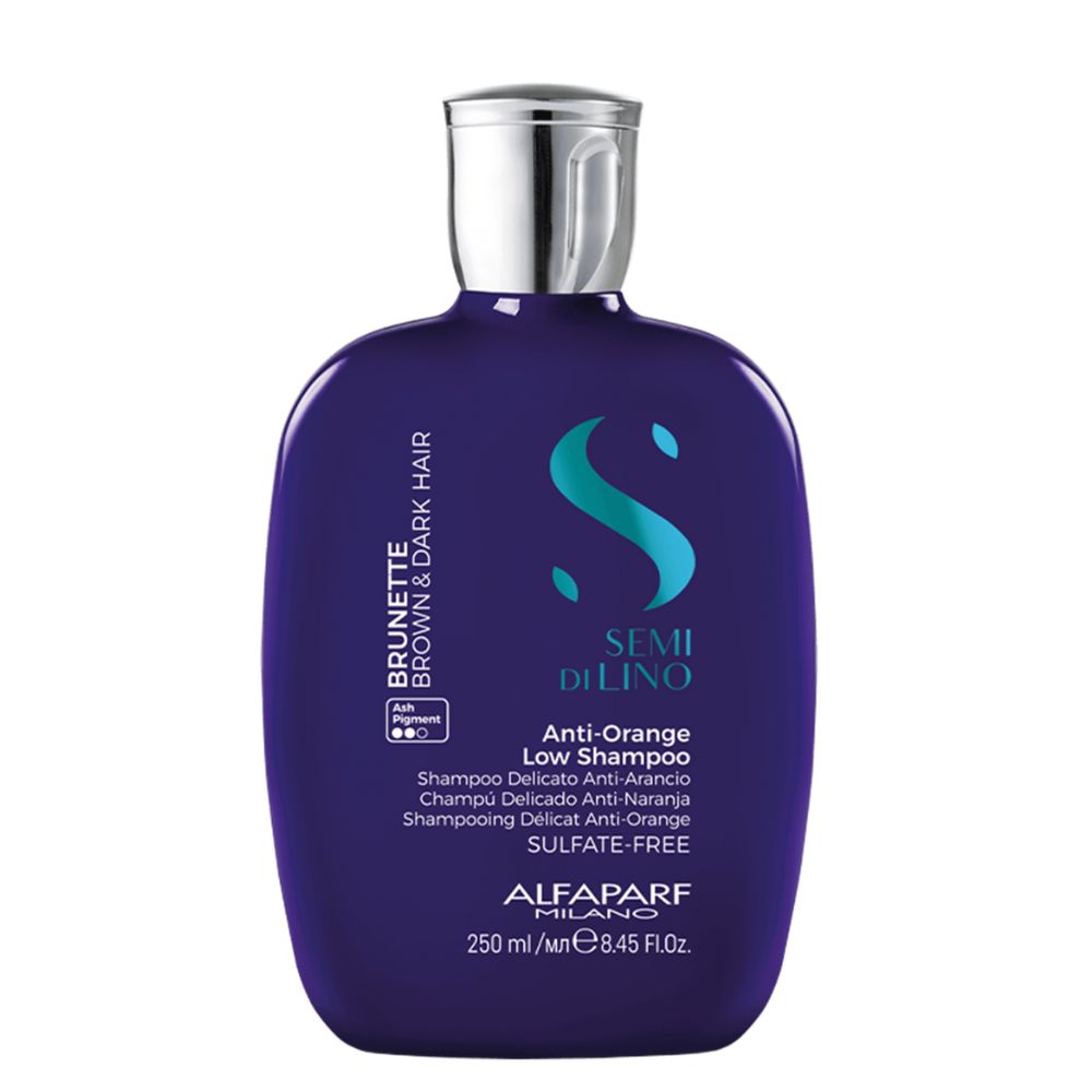 Shampoo Alfaparf Semi Di Lino Brunette Anti-Orange Low 250 ml
