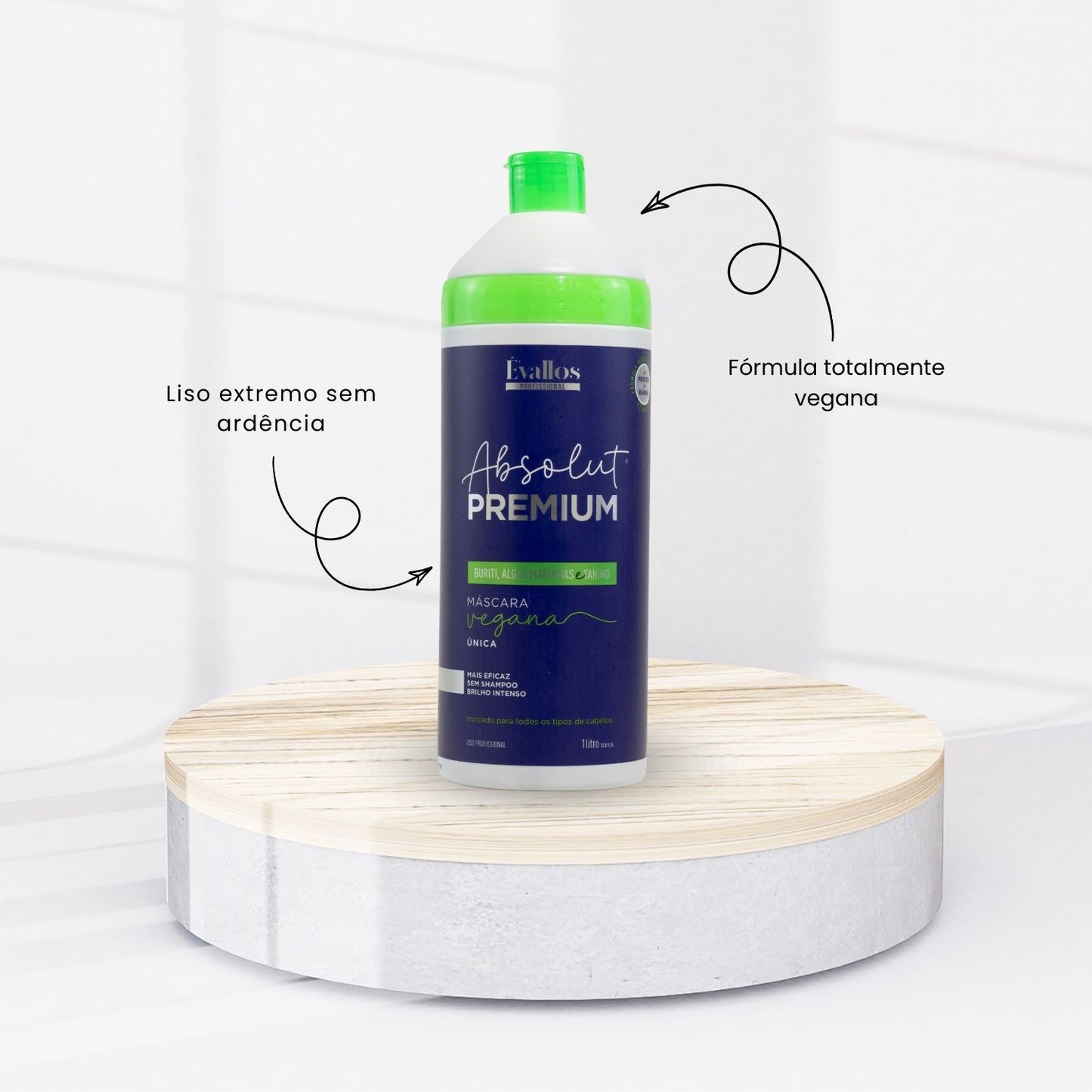 Kit Évallos Progressiva Sem Choro Sem Pausa + Sem Pausa com Brilho 2 x 1 Litro