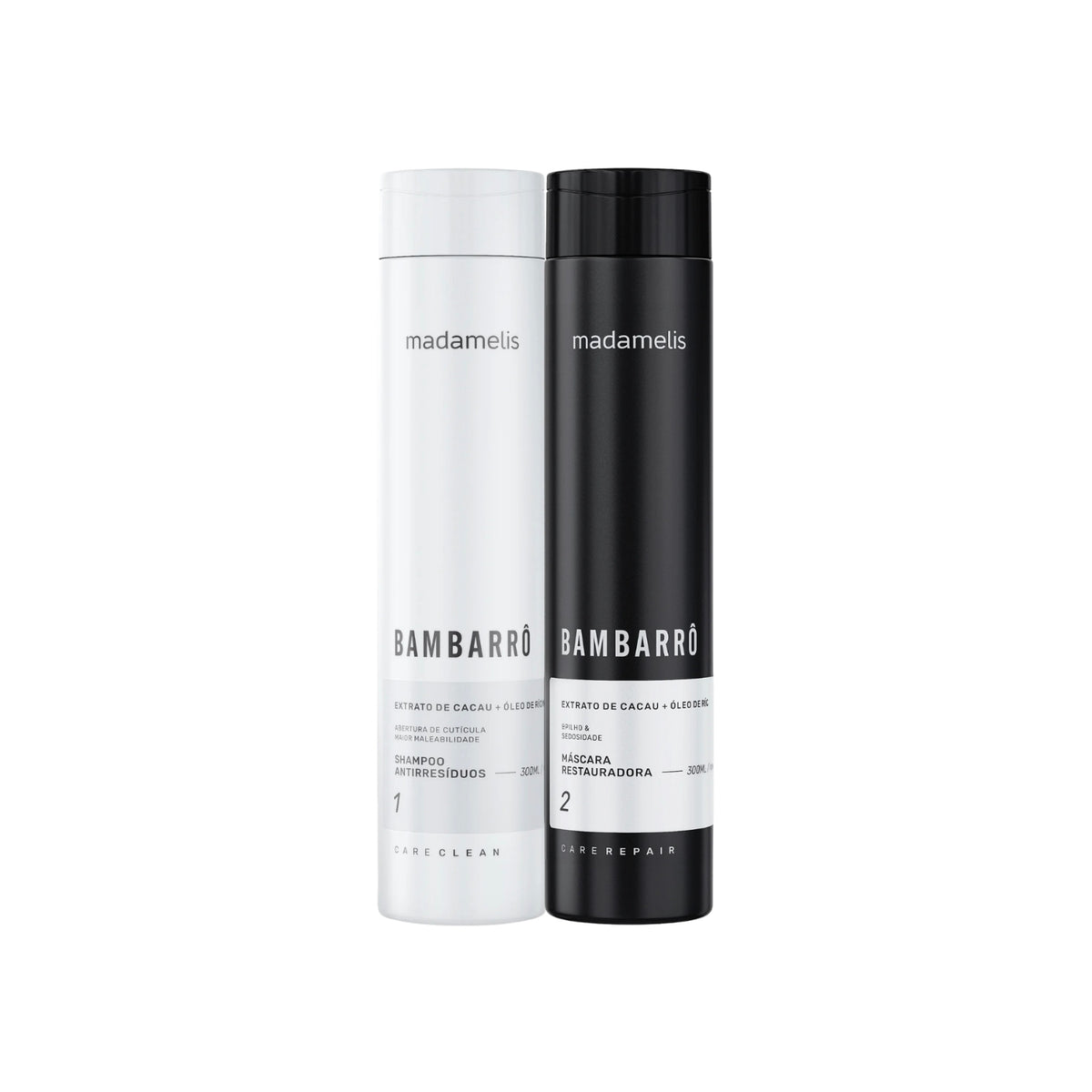 Kit Madamelis Bambarro Tratamento Capilar 2 x 300 ml
