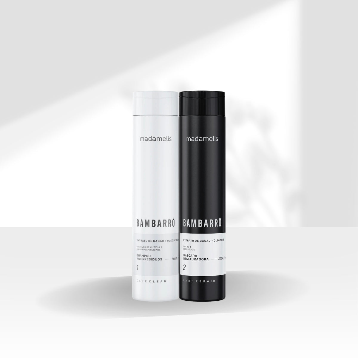 Kit Madamelis Bambarro Tratamento Capilar 2 x 300 ml