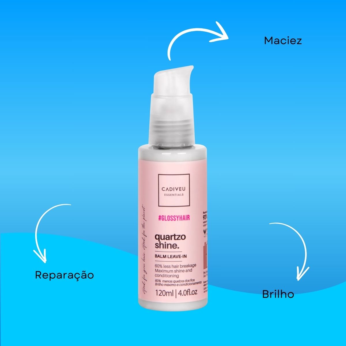 Leave-in Cadiveu Boca Rosa Hair Balm 120 ml